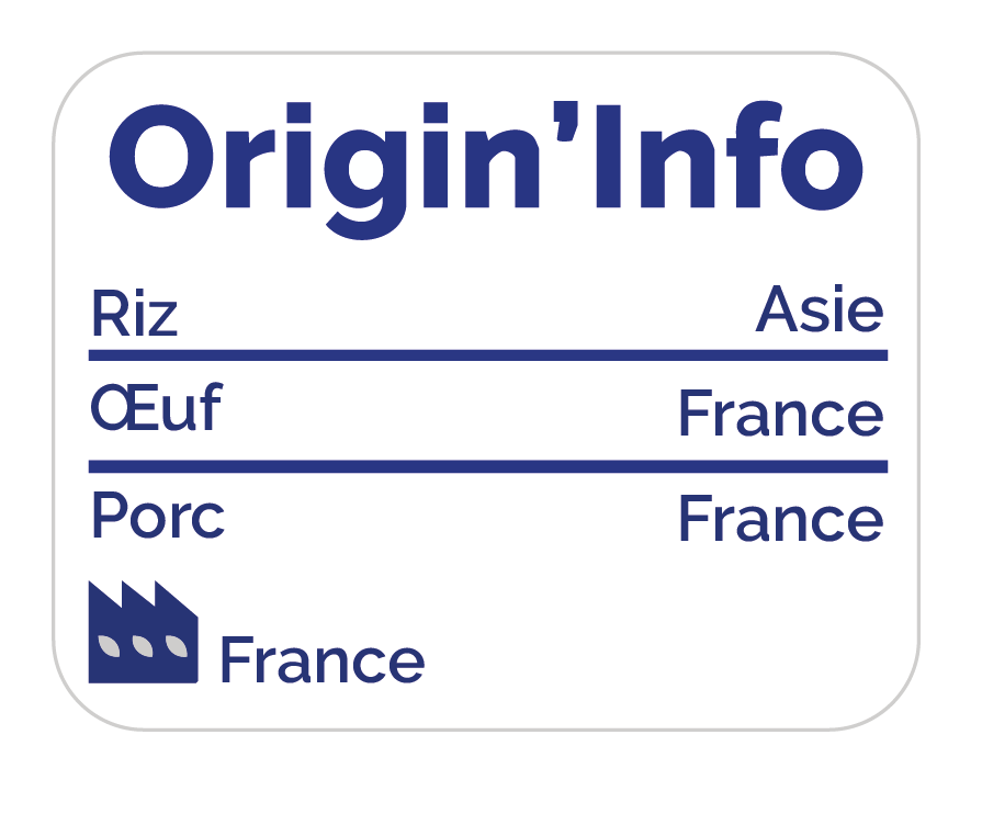 Voir la diapositive 2 : AUCHAN LE TRAITEUR Riz cantonais 3/5 parts 1kg
