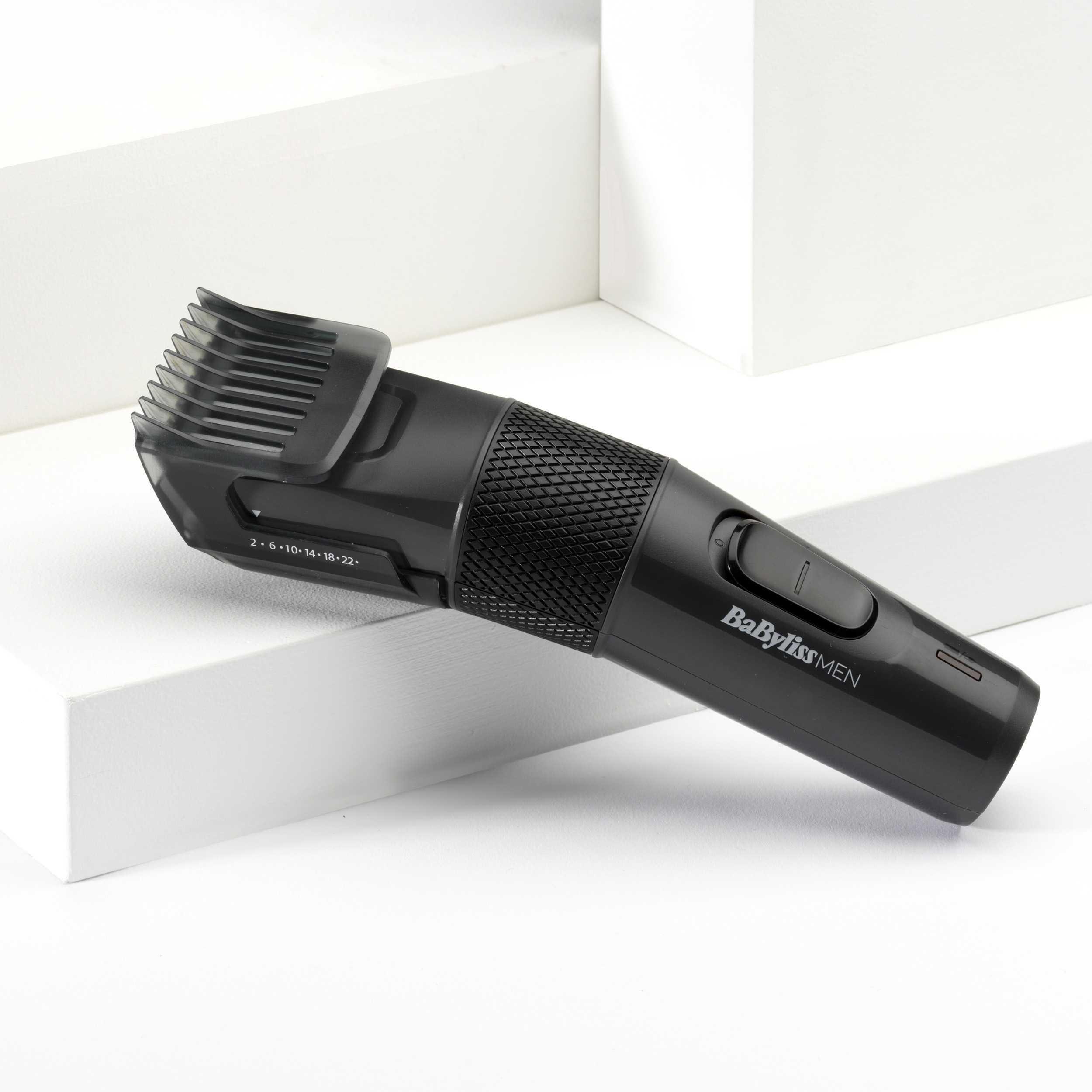 Voir la diapositive 5 : BABYLISS Tondeuse cheveux - E786E - Gris