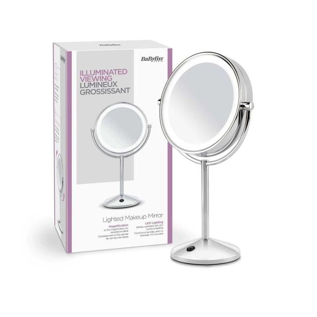 BABYLISS Miroir MAKE-UP LED 9436E