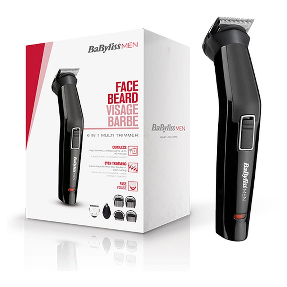 BABYLISS Tondeuse multifonction - MT725E - Noir