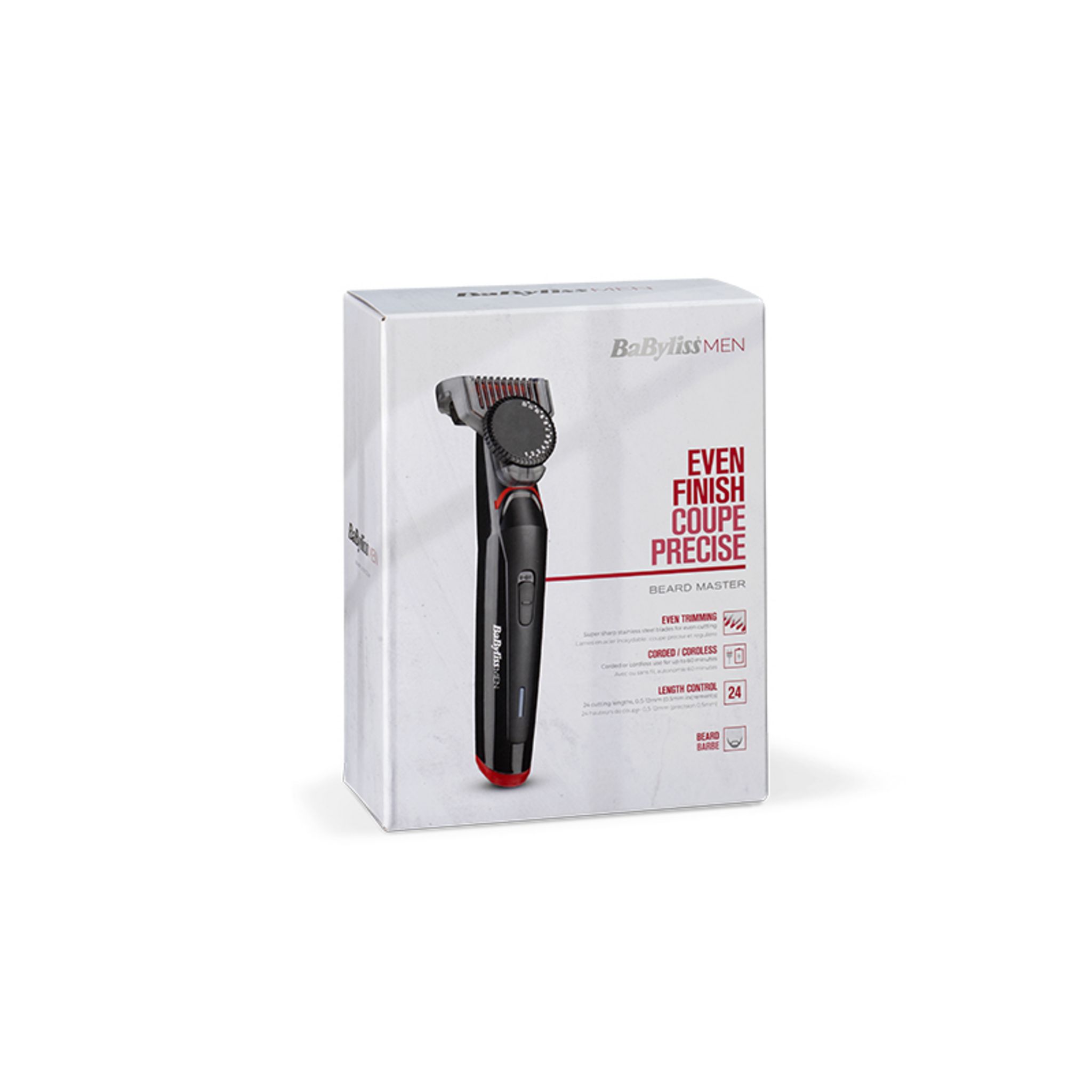 Voir la diapositive 5 : BABYLISS Tondeuse barbe multifonction - T861E - Noir