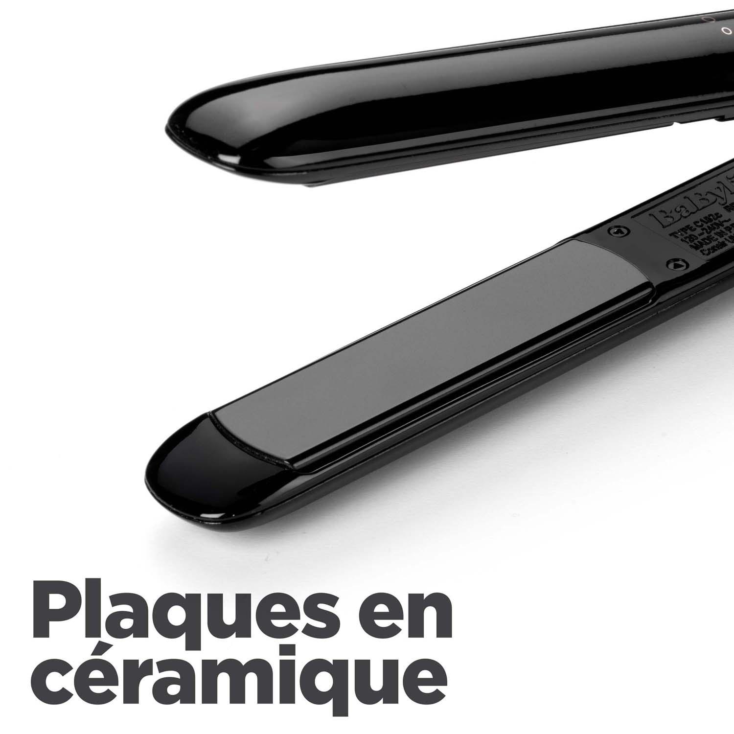 Voir la diapositive 2 : BABYLISS Lisseur - ST250E - Noir