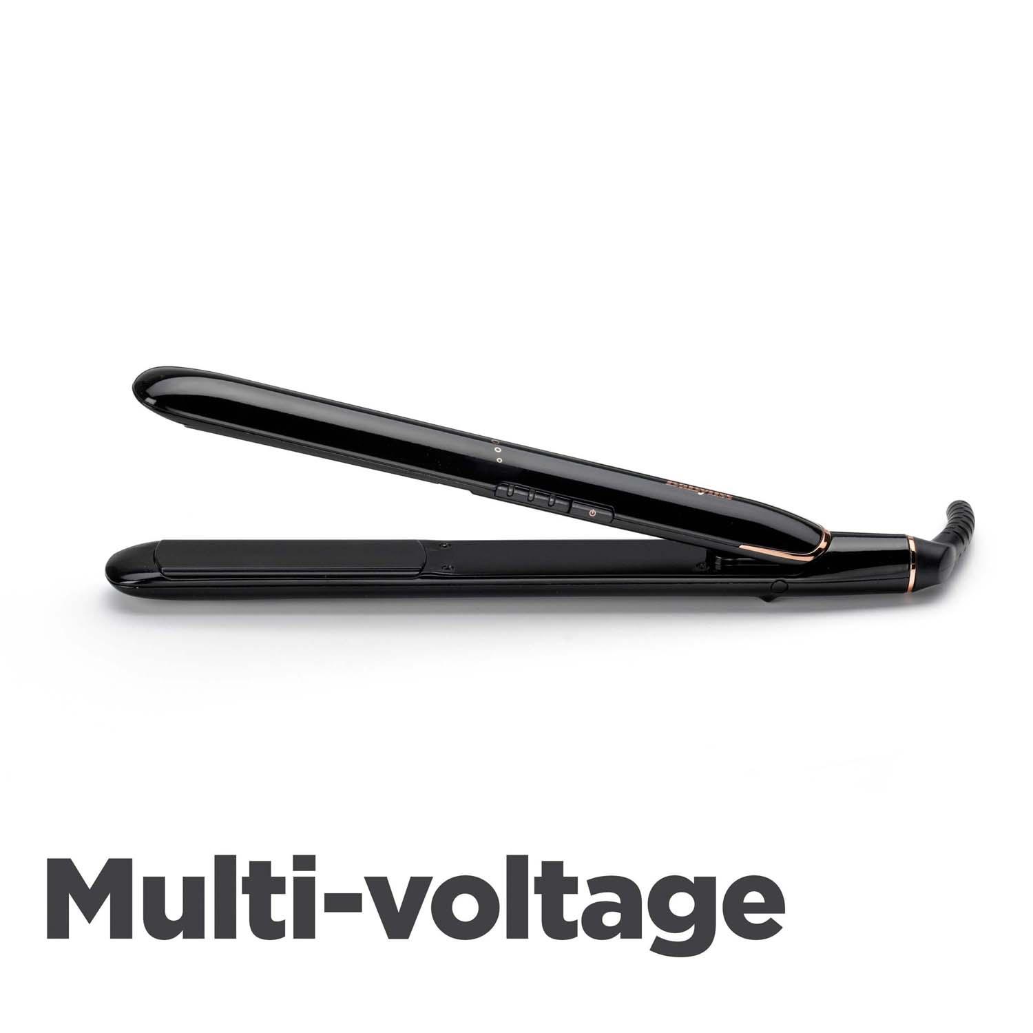Voir la diapositive 4 : BABYLISS Lisseur - ST250E - Noir