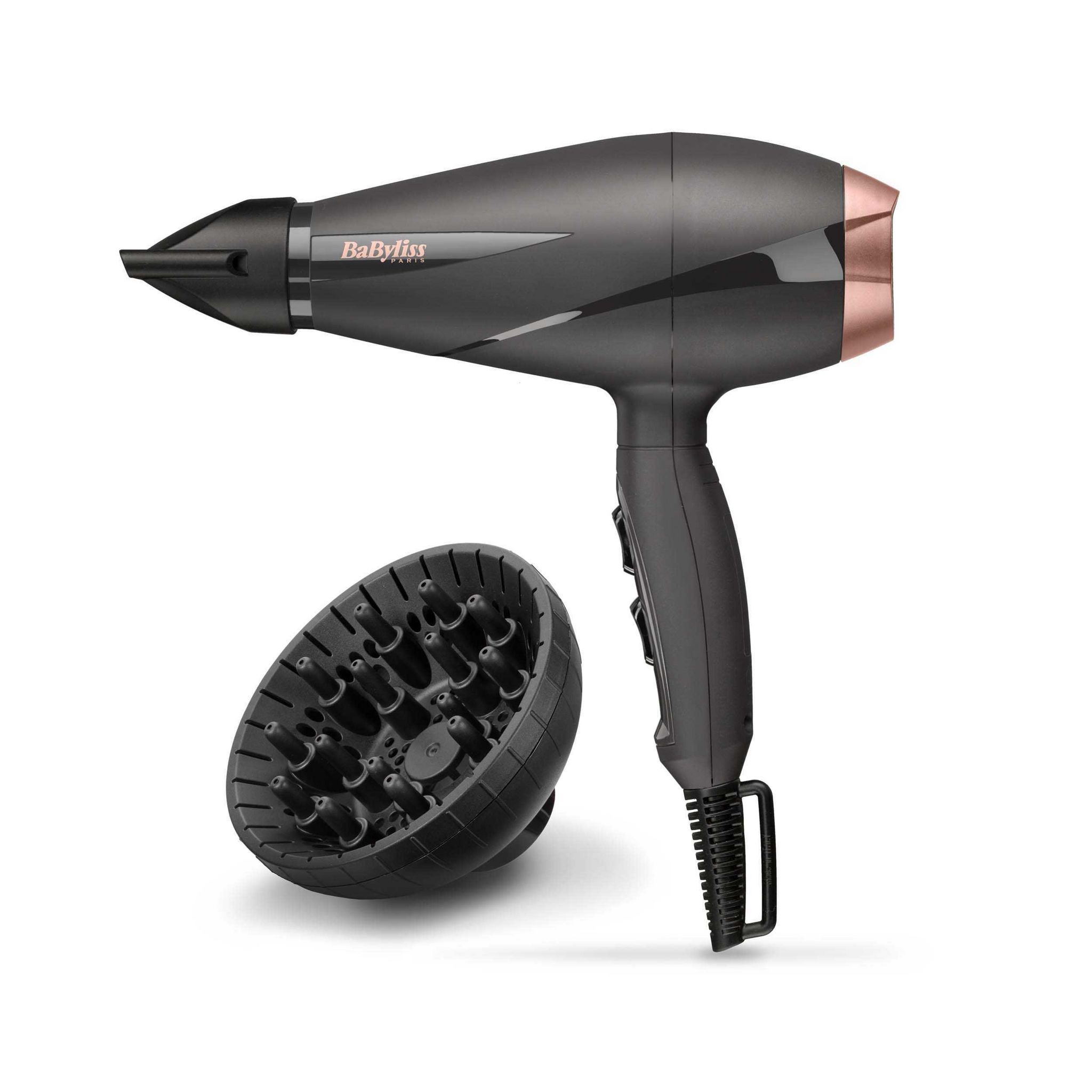 Voir la diapositive 6 : BABYLISS Sèche cheveux professionnel avec diffuseur 6709DE