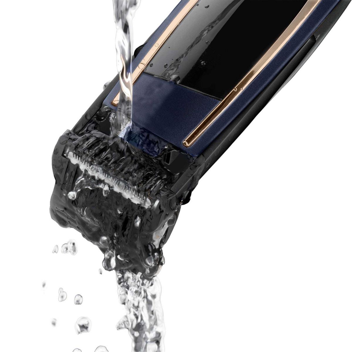 BABYLISS Tondeuse barbe sans fil E879E - Bleu et Noir