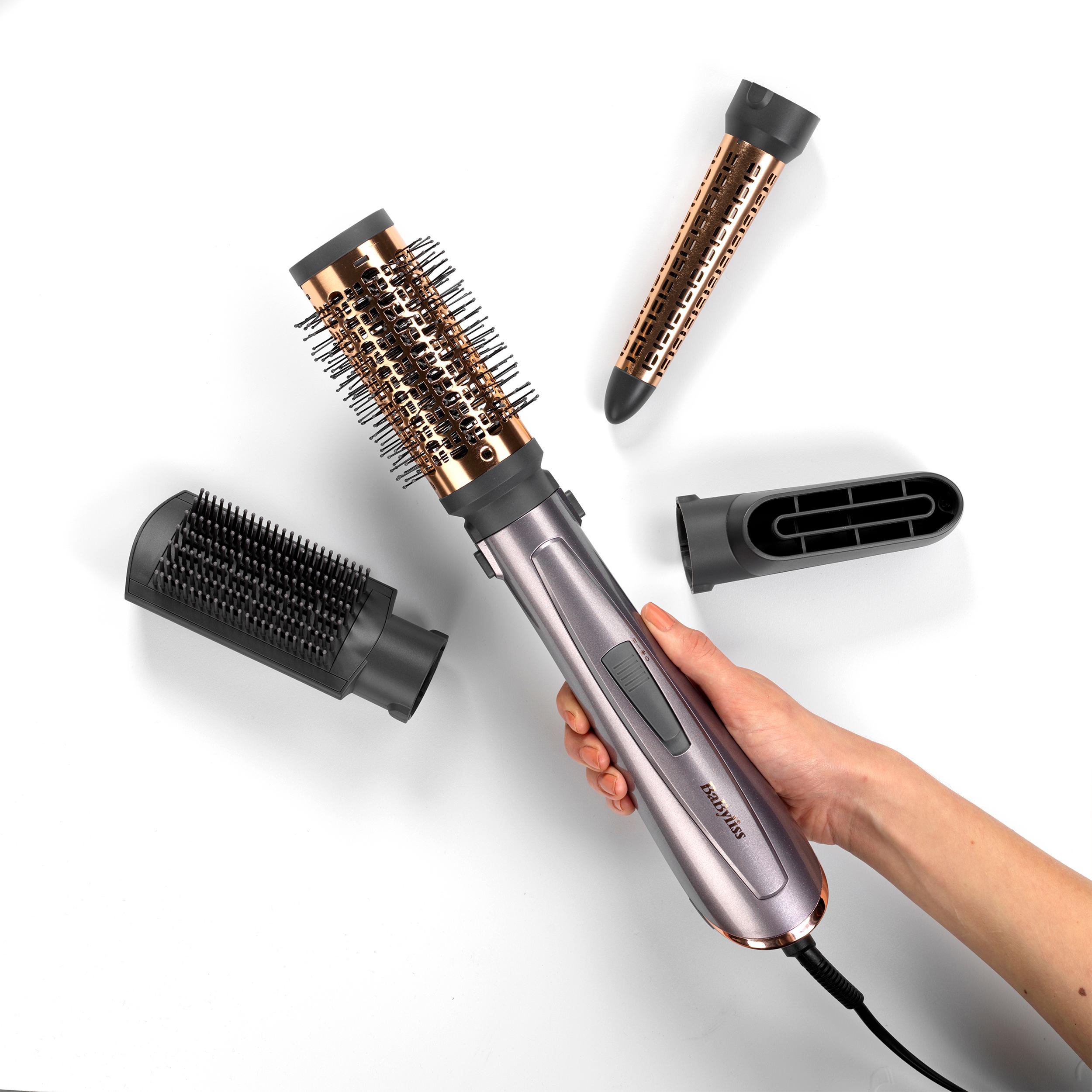 Voir la diapositive 10 : BABYLISS Brosse soufflante AS136E - Gris