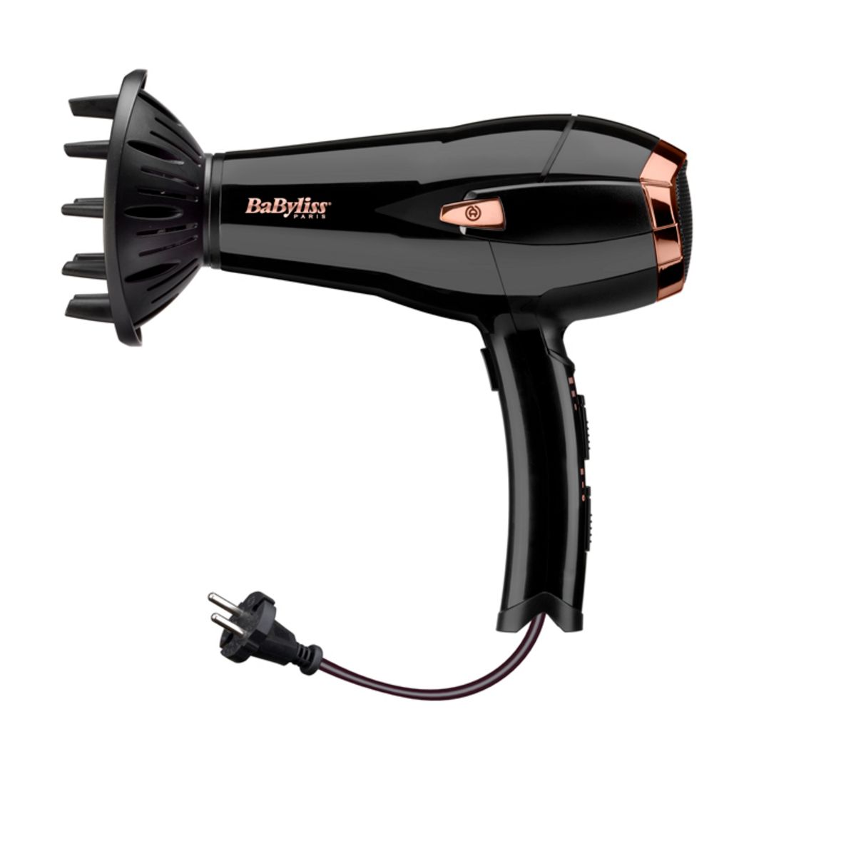 BABYLISS Sèche cheveux avec diffuseur D373E - Noir