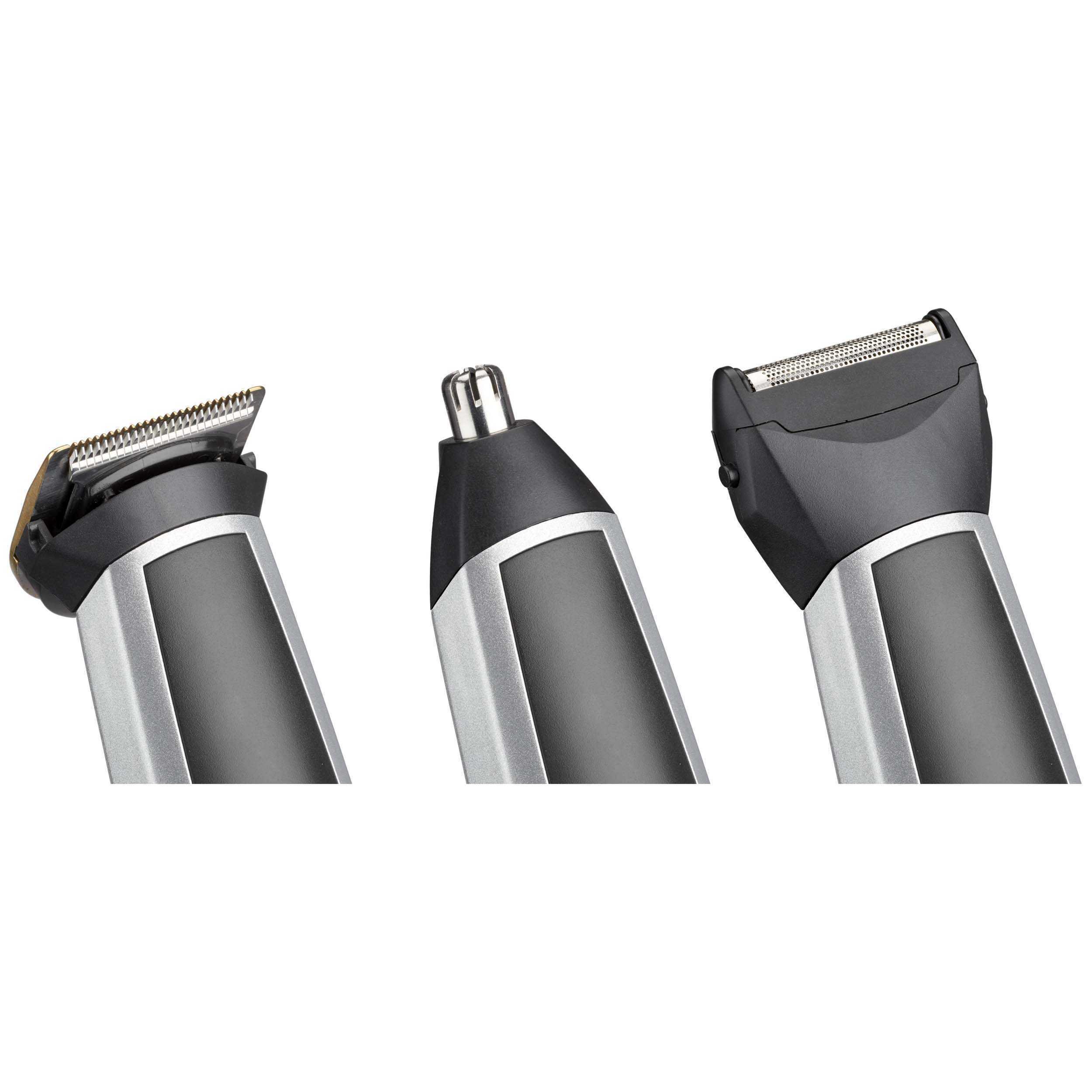 Voir la diapositive 6 : BABYLISS Tondeuse visage et corps 8 en 1 MT726E - Gris