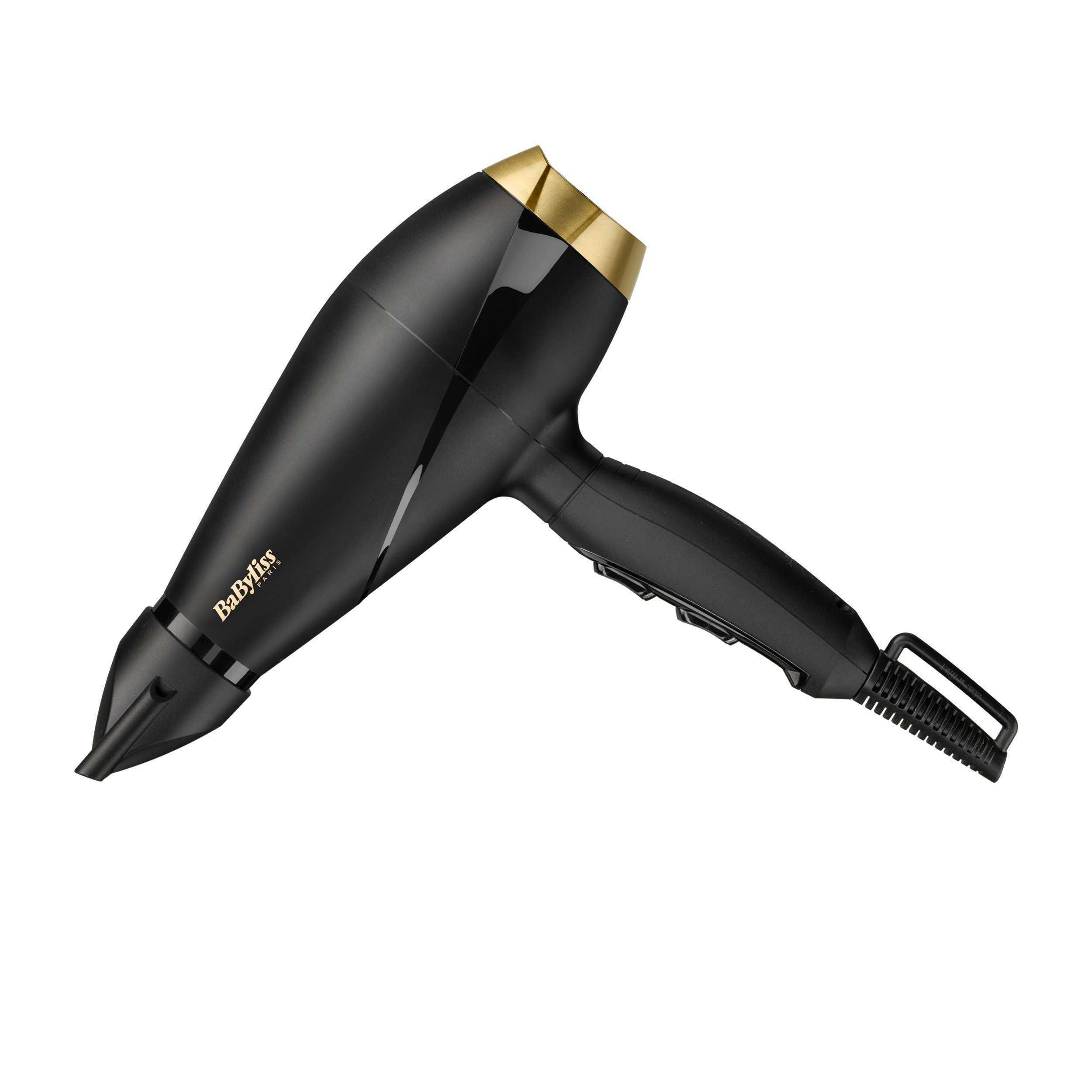 Voir la diapositive 2 : BABYLISS Sèche cheveux professionnel AC 6704E - Noir