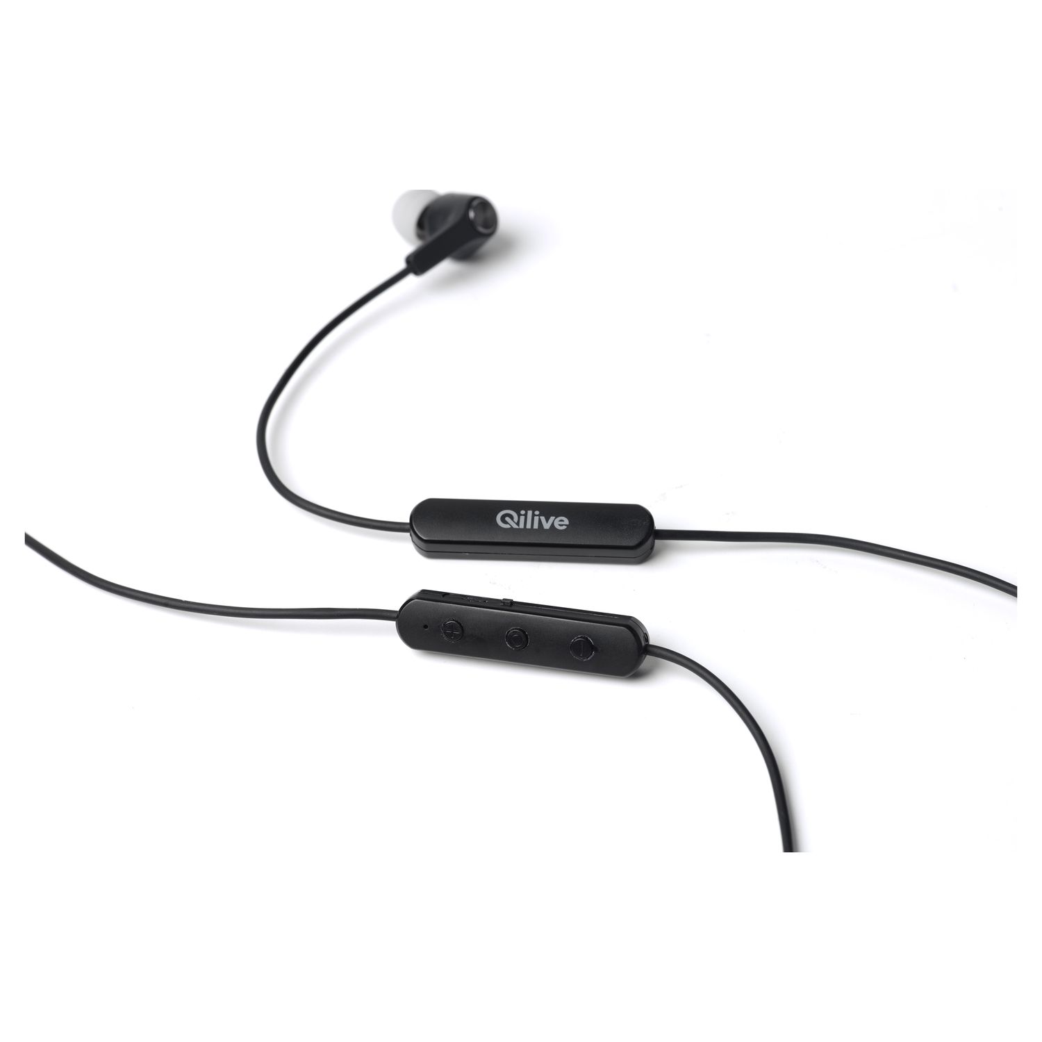 Voir la diapositive 2 : QILIVE Écouteurs Q1721 Bluetooth ML Noir