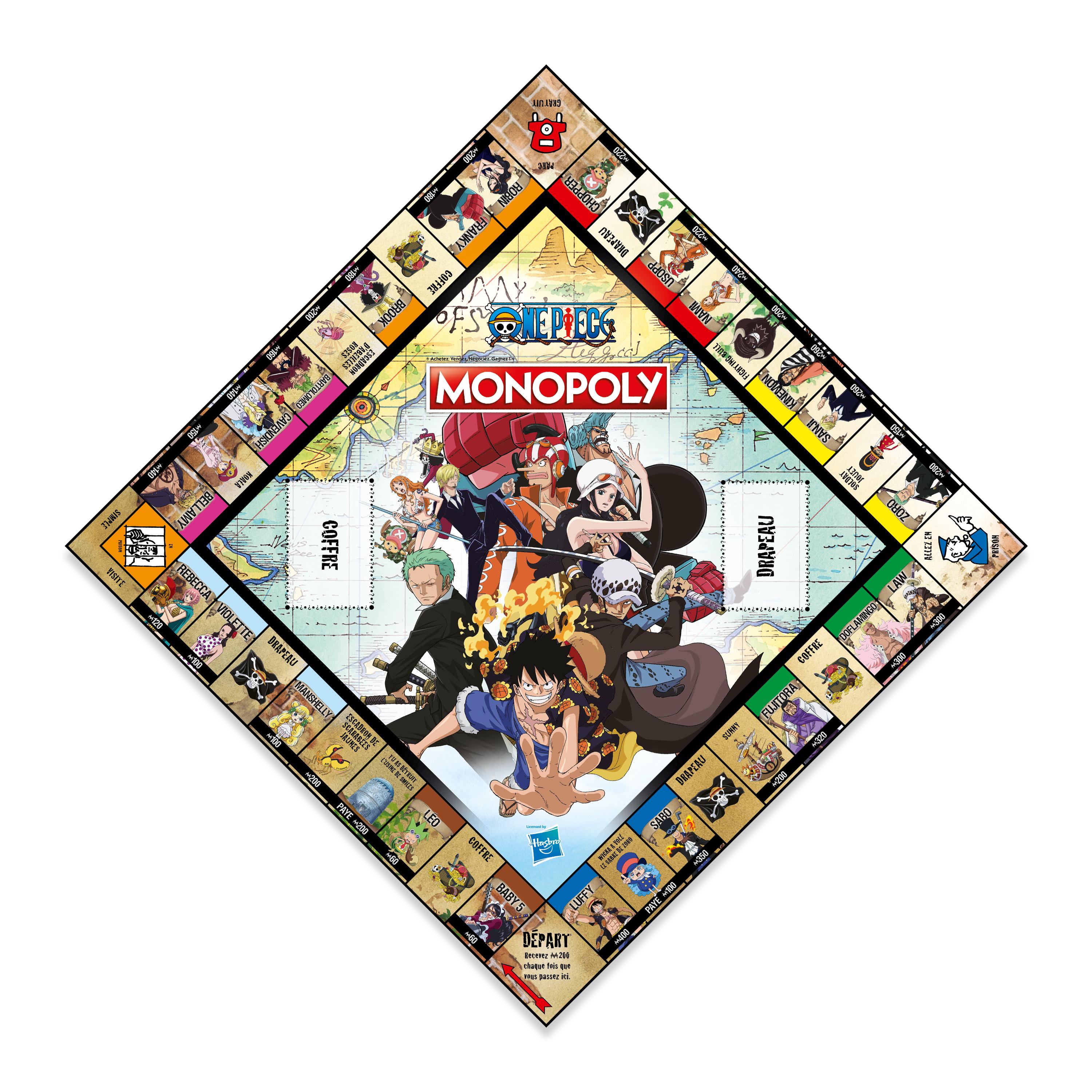 Voir la diapositive 3 : WINNING MOVES jeu Monopoly One Piece