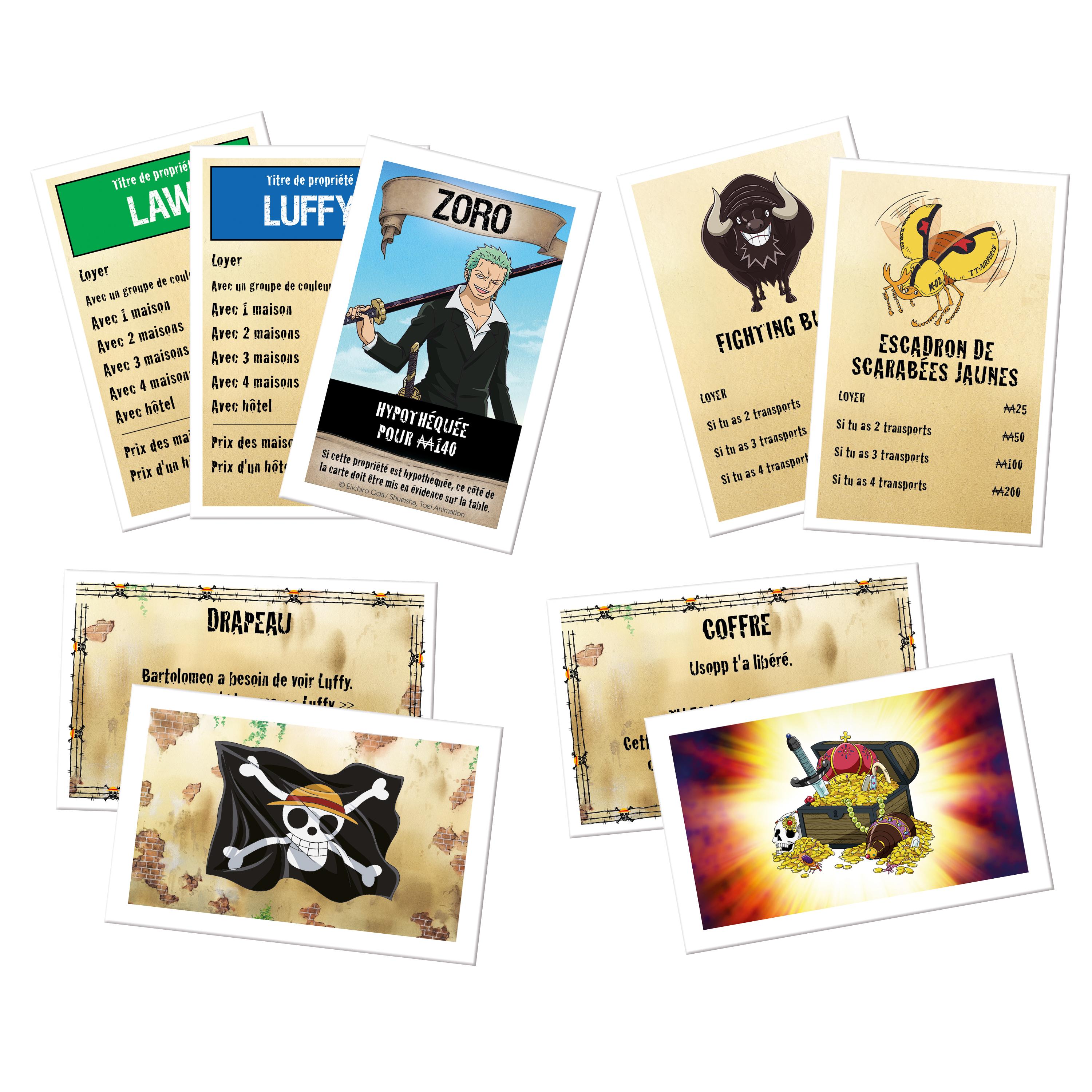 Voir la diapositive 4 : WINNING MOVES jeu Monopoly One Piece