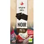 GRAIN DE SAIL Tablette de chocolat noir 75% cacao bio 1 pièce 100g