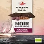 GRAIN DE SAIL Tablette de chocolat noir bio raisins sarrasin torréfié 62% 1 pièce 100g