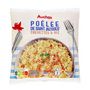 Voir la diapositive 2 : AUCHAN Poêlée de Saint-Jacques, crevettes et riz 2 portions 600g