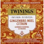TWININGS Infusion ayurveda gingembre miel et citron 20 sachets 32g