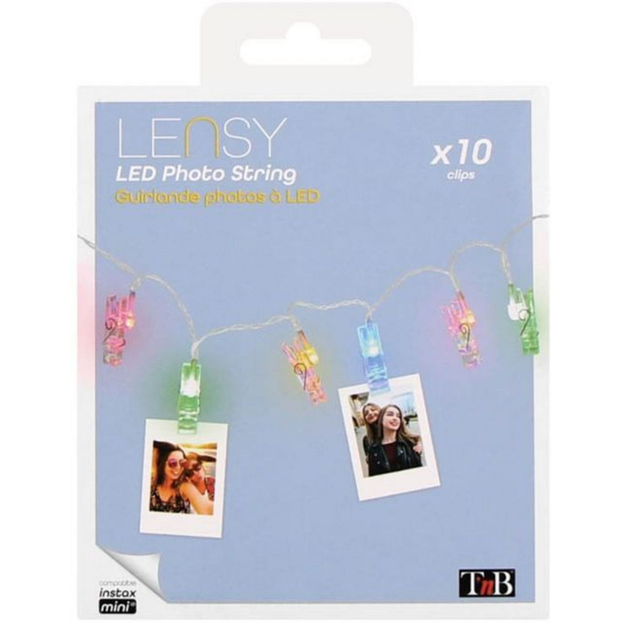 Voir la diapositive 2 : TNB Guirlande lumineuse LED Lensy