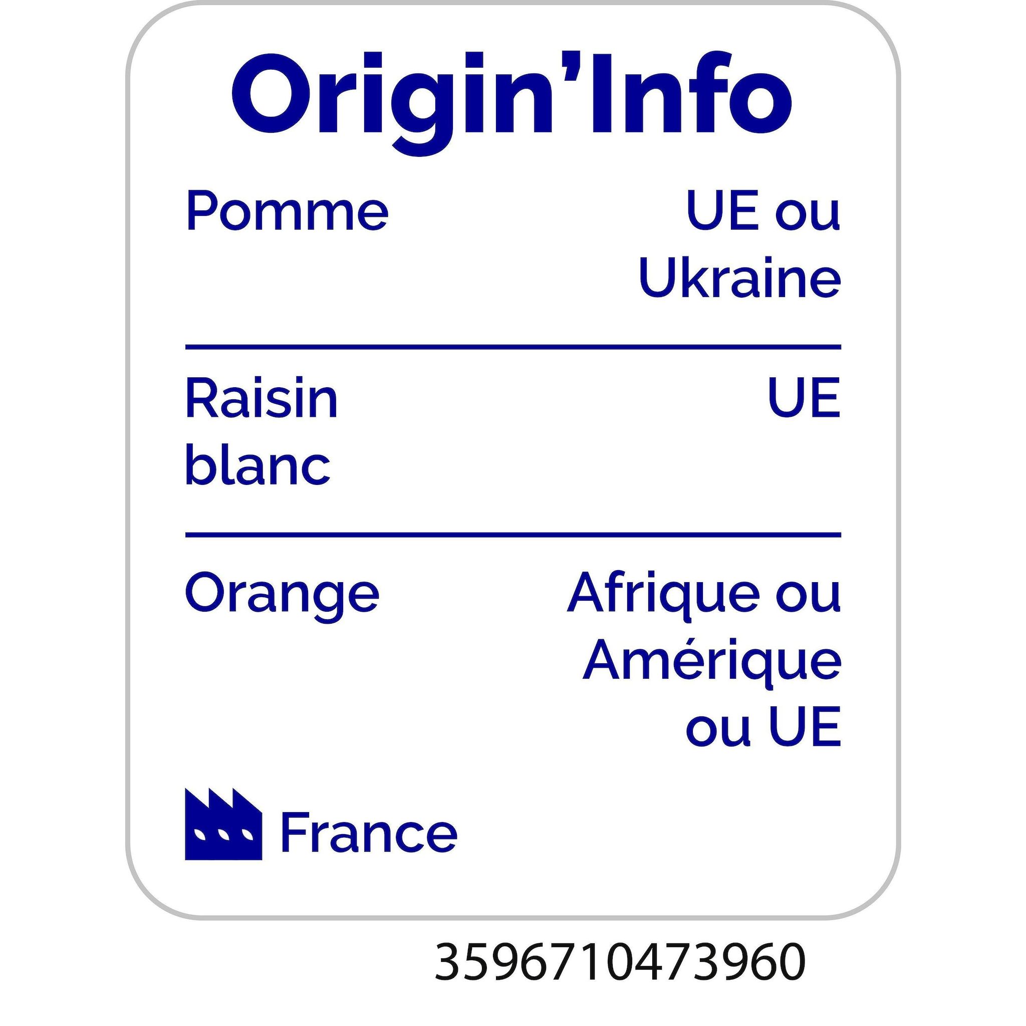 Voir la diapositive 3 : AUCHAN BIO Nectar multifruits sans sucre ajouté briquettes 6x20cl