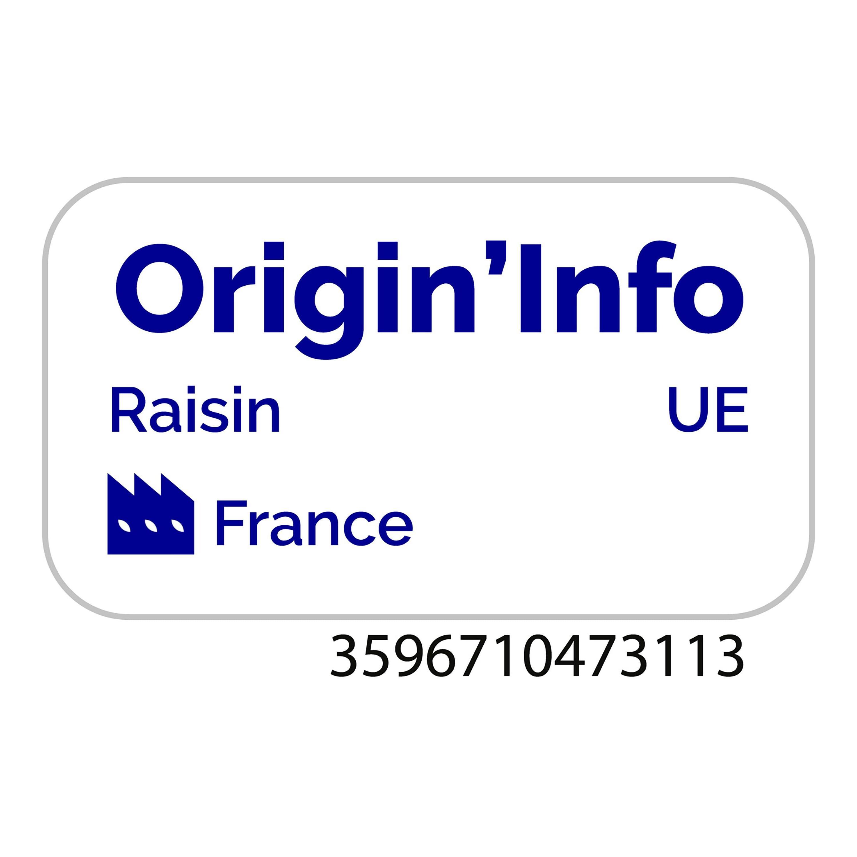 Voir la diapositive 2 : AUCHAN BIO Pur jus de raisin bouteille verre 1l