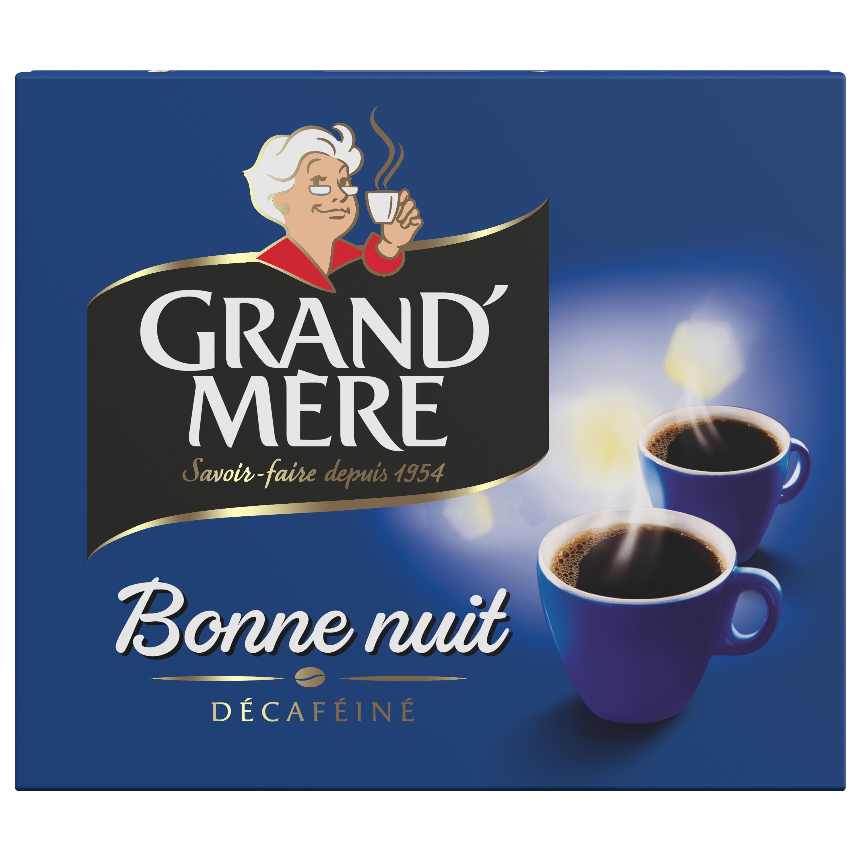 GRAND'MERE Bonne Nuit café décaféiné 2x250g