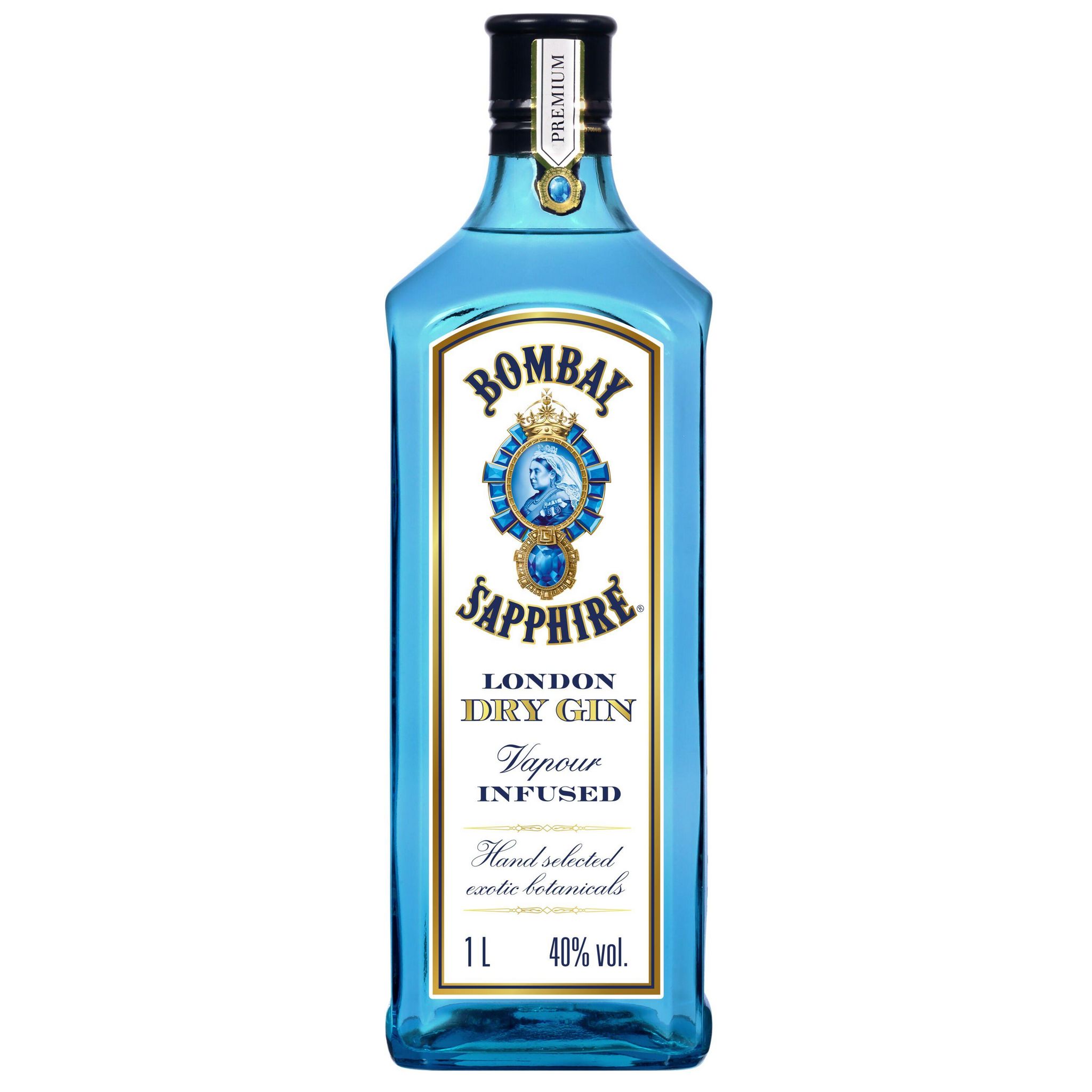 BOMBAY SAPPHIRE Gin 40% 1l