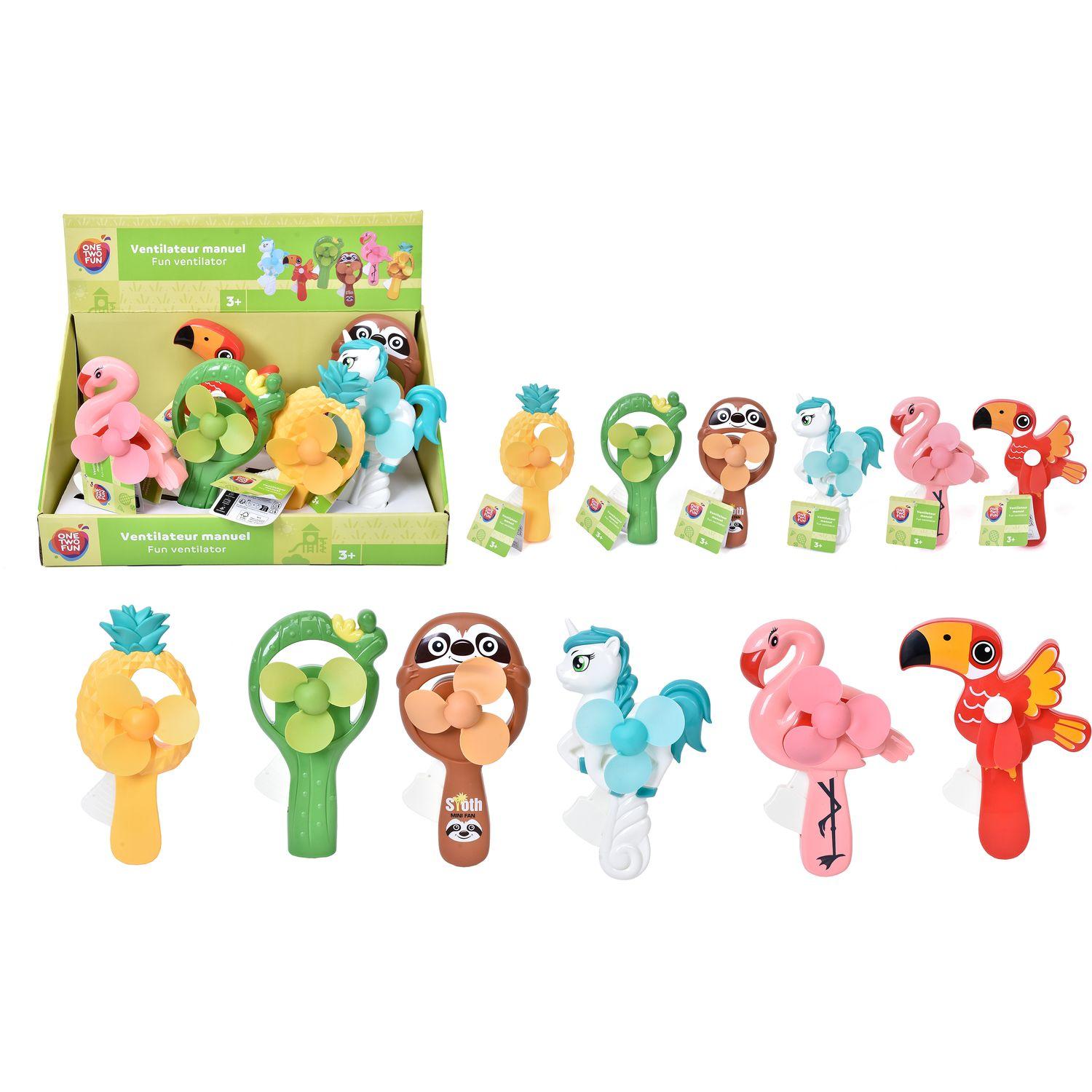 ONE TWO FUN Mini ventilateur Fantaisie