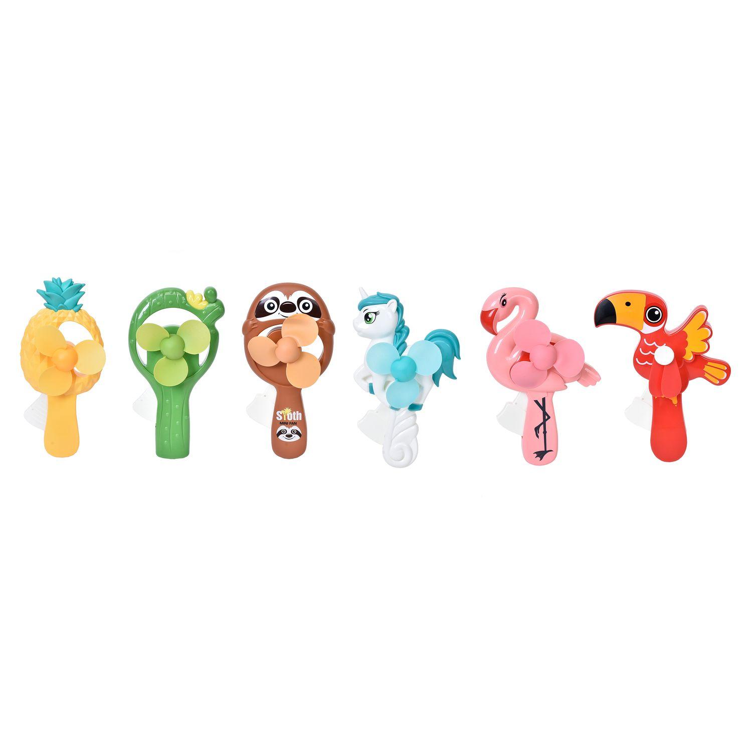 Voir la diapositive 3 : ONE TWO FUN Mini ventilateur Fantaisie
