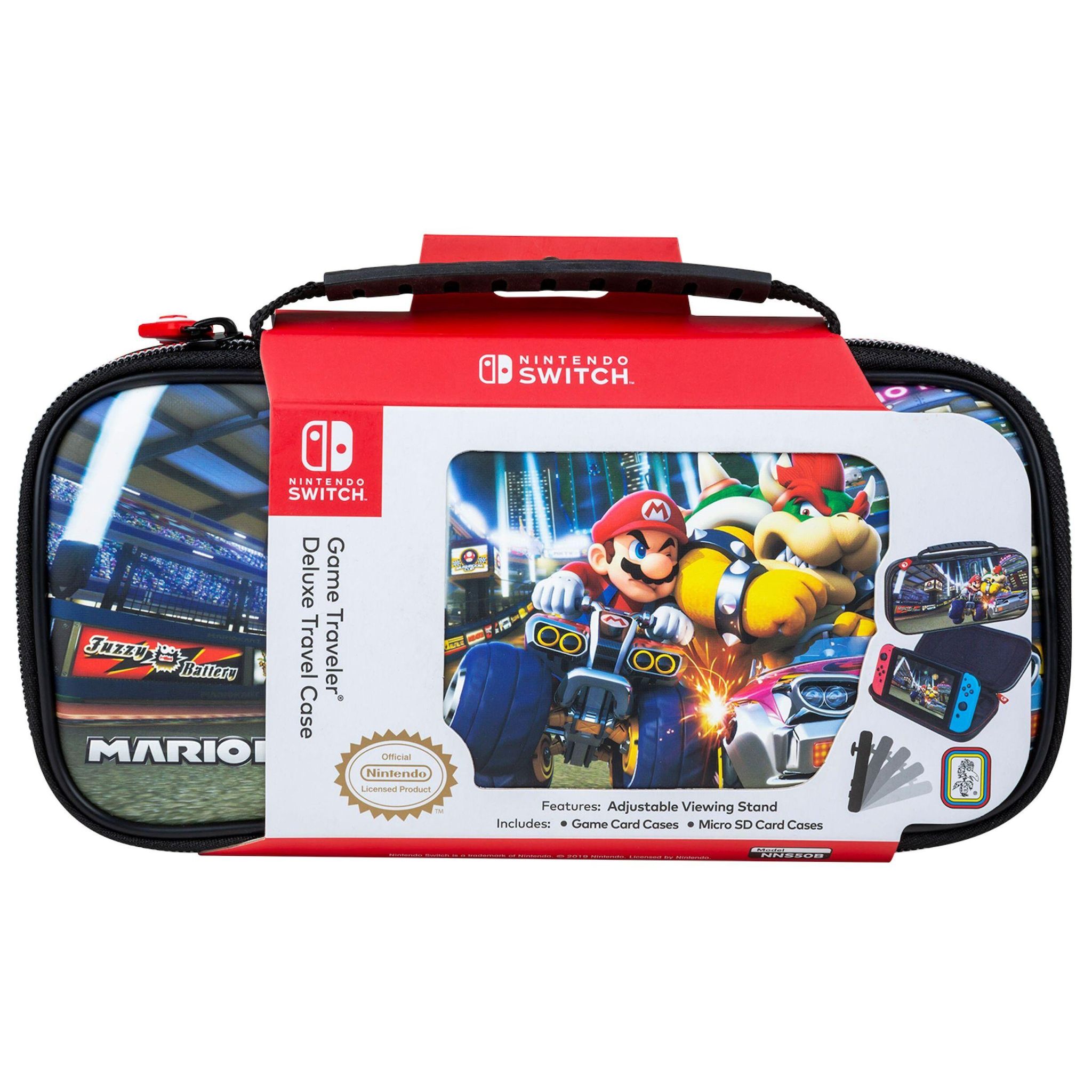 NACON Pochette Officielle Switch Mario Kart + Game Cases