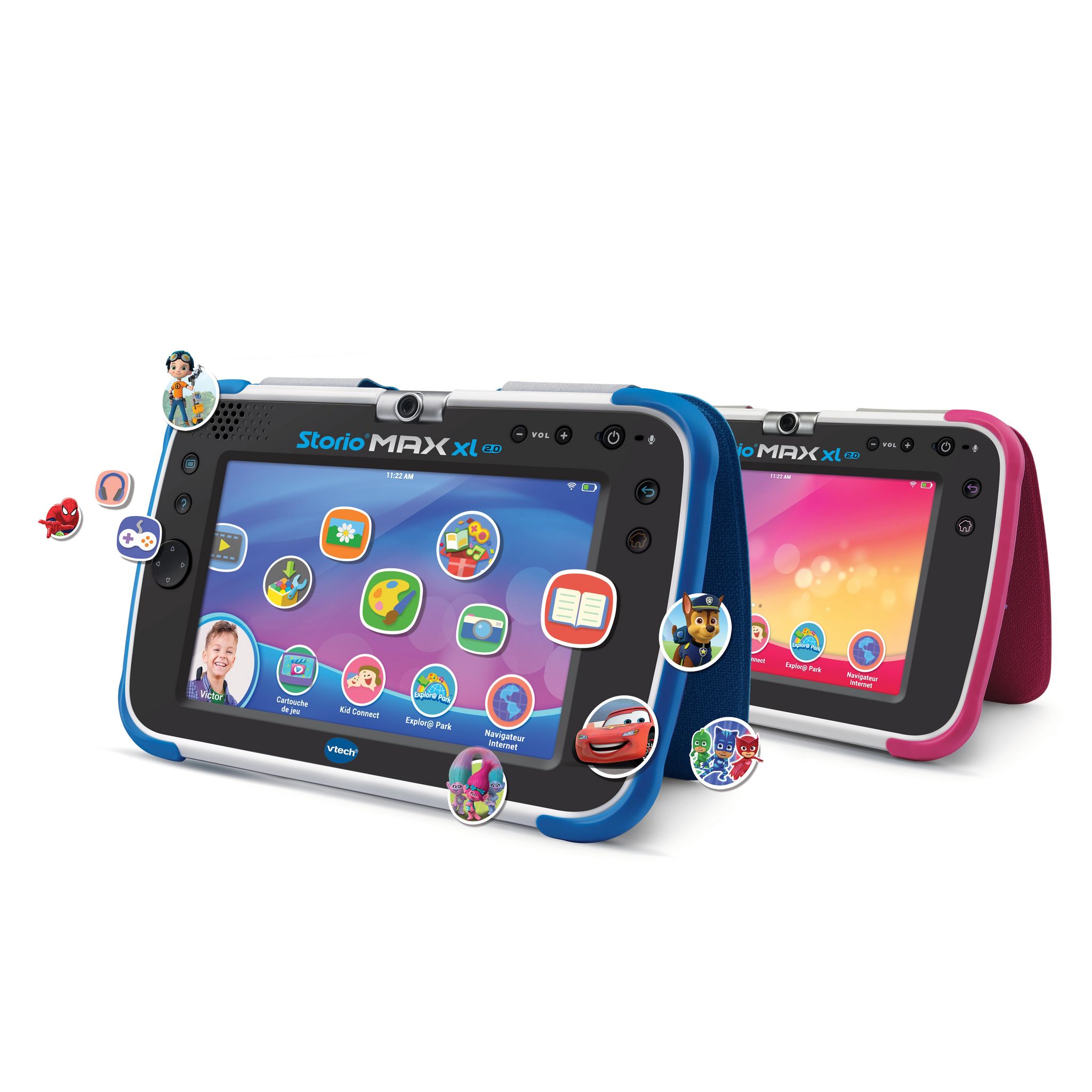 Voir la diapositive 2 : VTECH Tablette Storio Max XL 2.0 - Rose