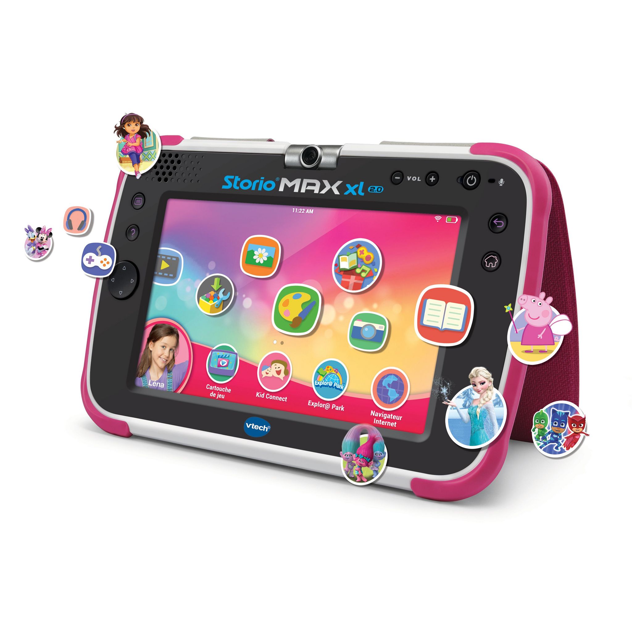 Voir la diapositive 4 : VTECH Tablette Storio Max XL 2.0 - Rose