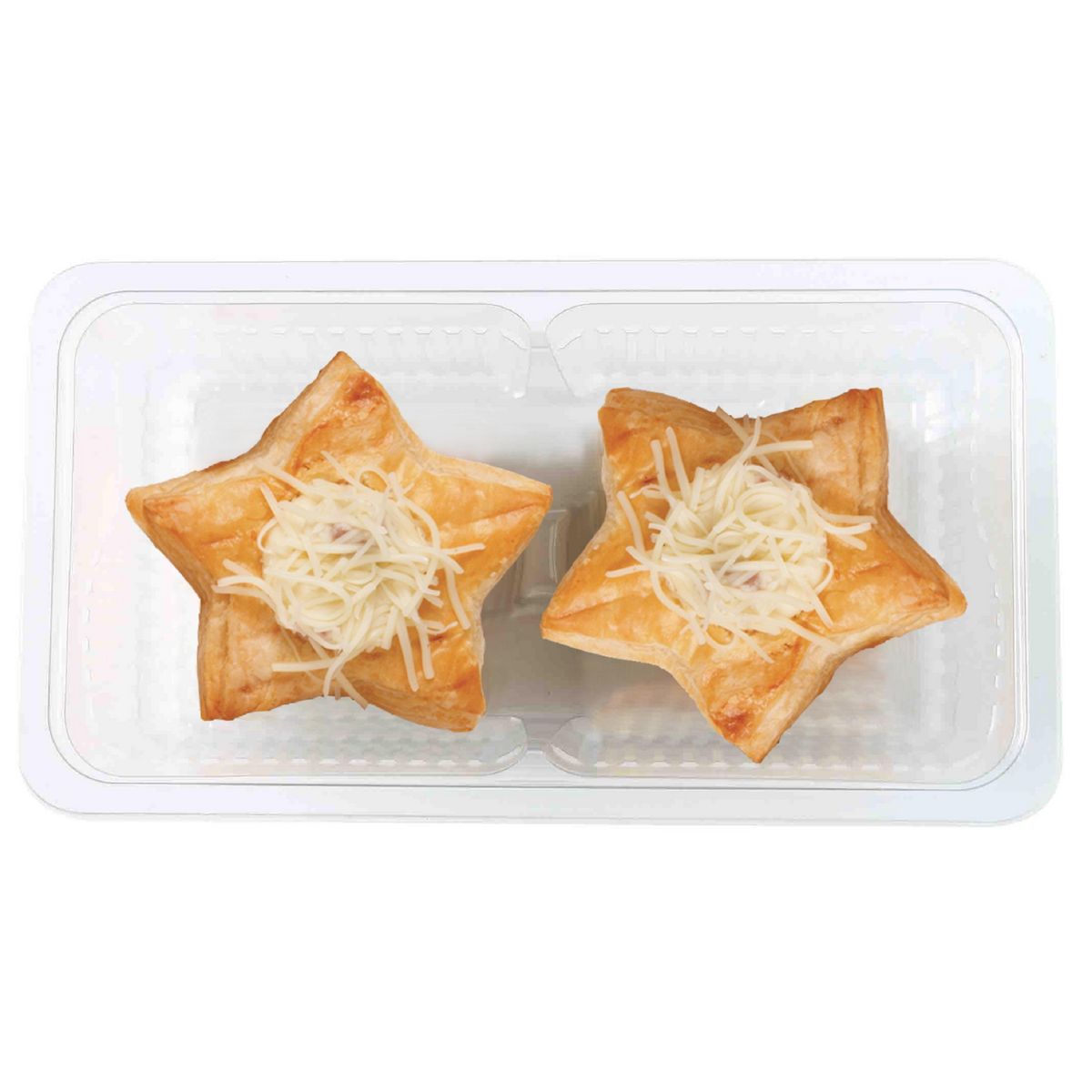 Feuilleté étoile jambon fromage 2 pièces 200g
