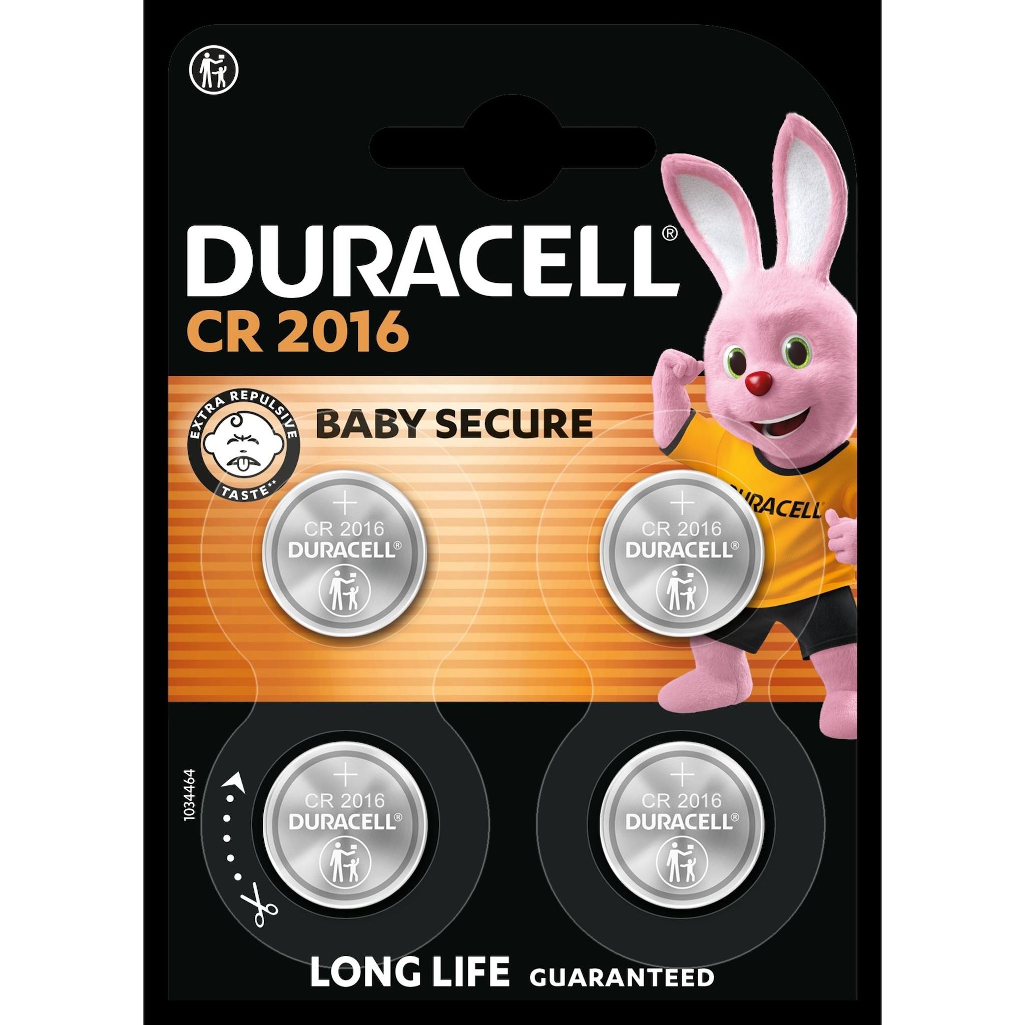 DURACELL pile spe 2016 x4