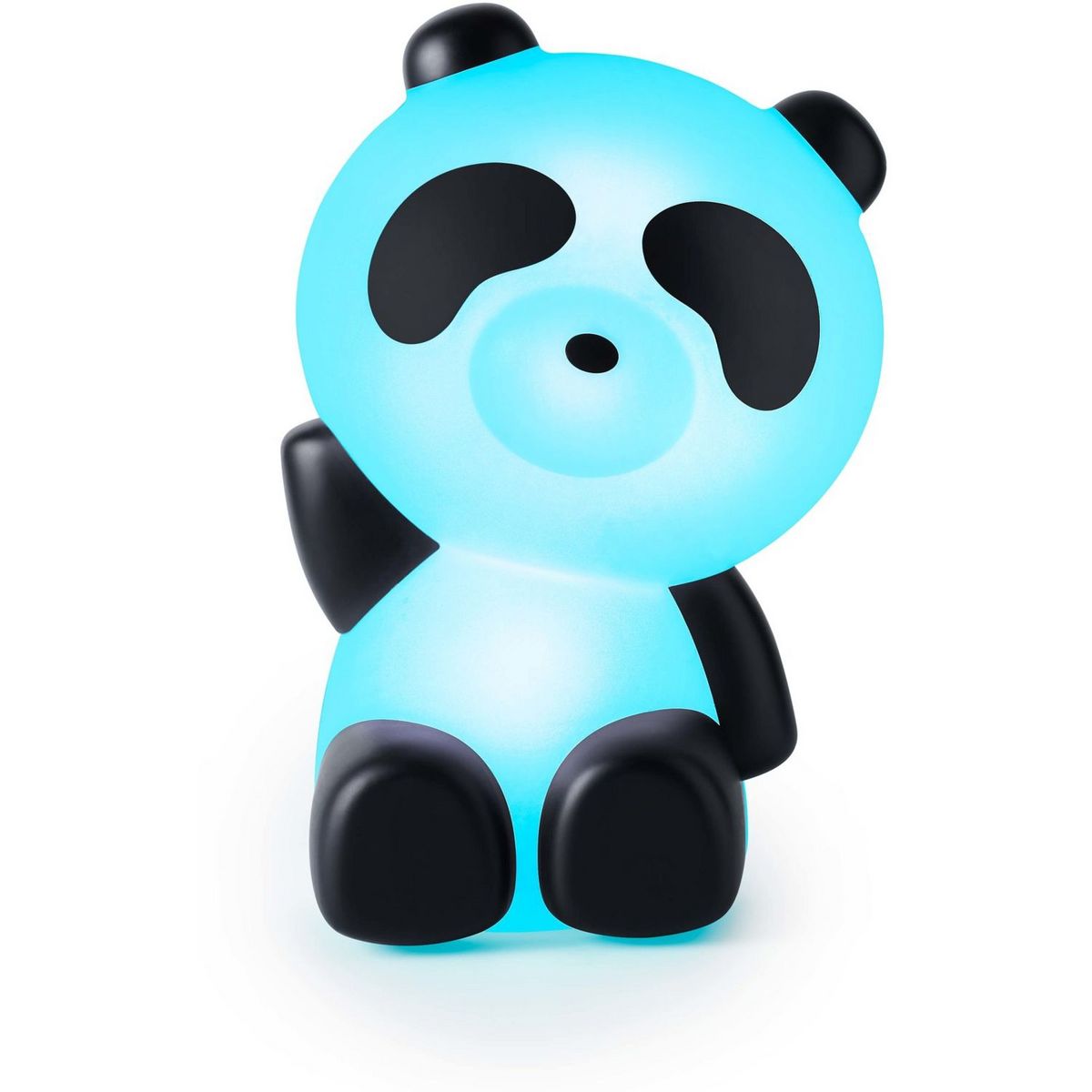 BIGBEN Enceinte portable Bluetooth lumineuse - Noir / blanc - Luminus Panda