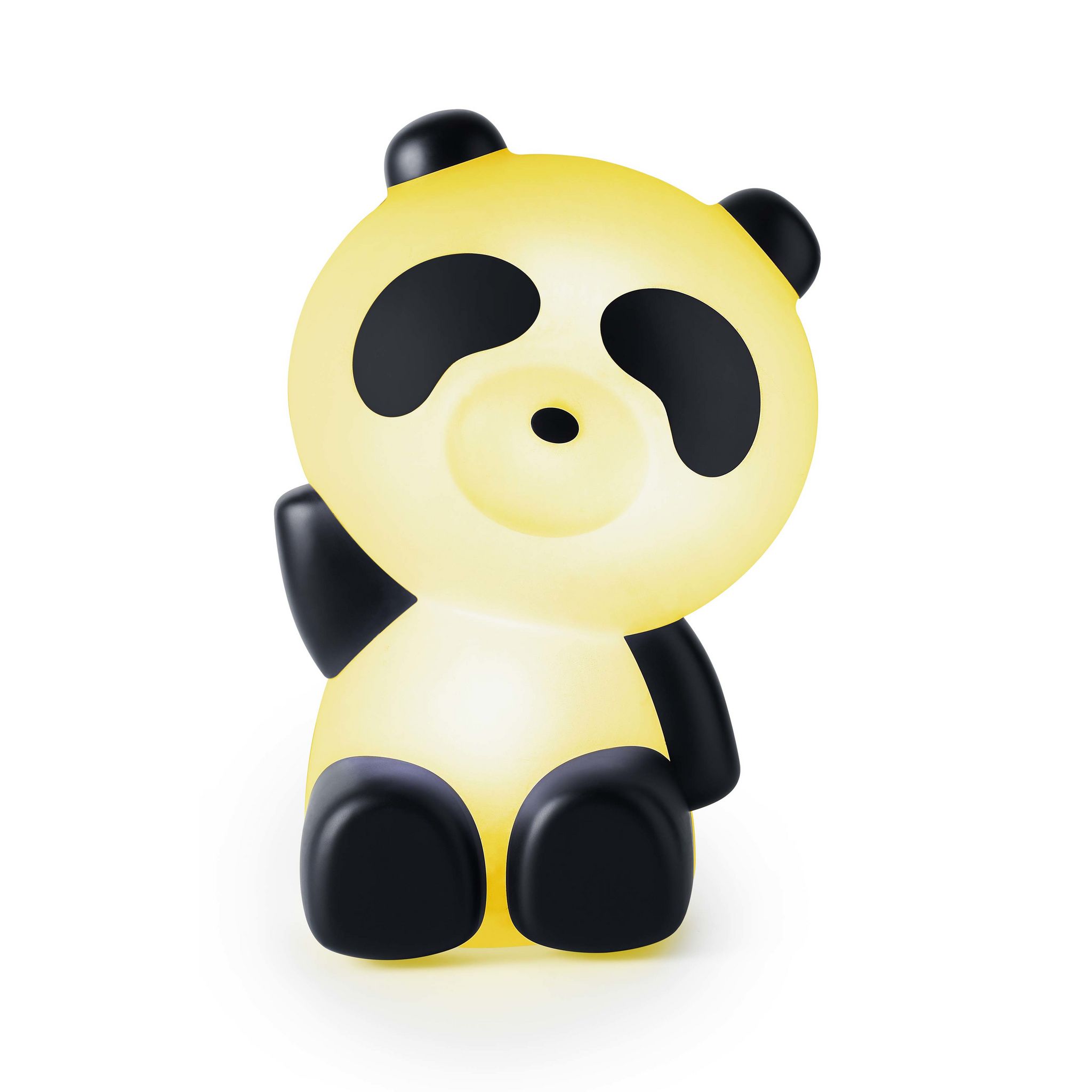 Voir la diapositive 12 : BIGBEN Enceinte portable Bluetooth lumineuse - Noir / blanc - Luminus Panda