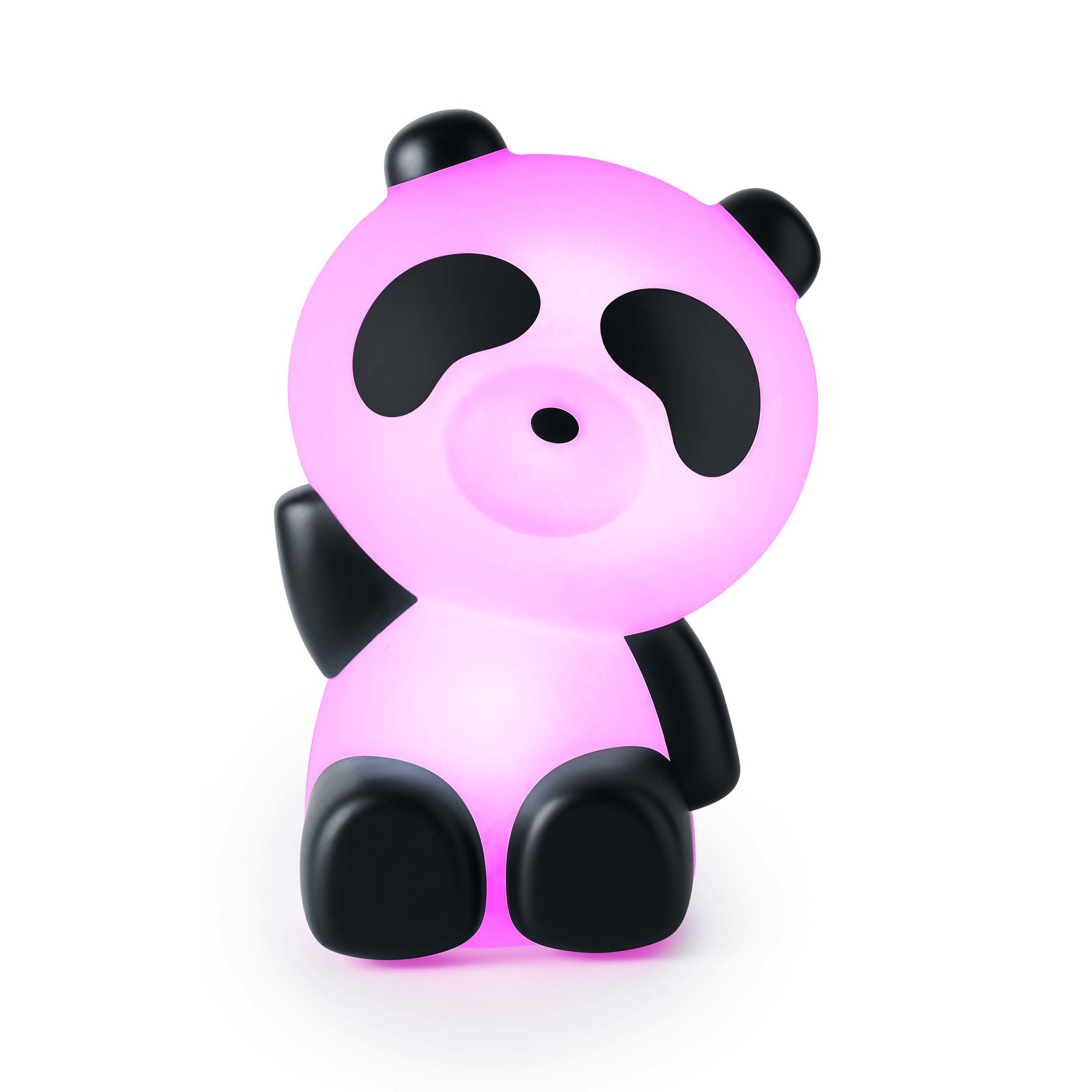 Voir la diapositive 14 : BIGBEN Enceinte portable Bluetooth lumineuse - Noir / blanc - Luminus Panda