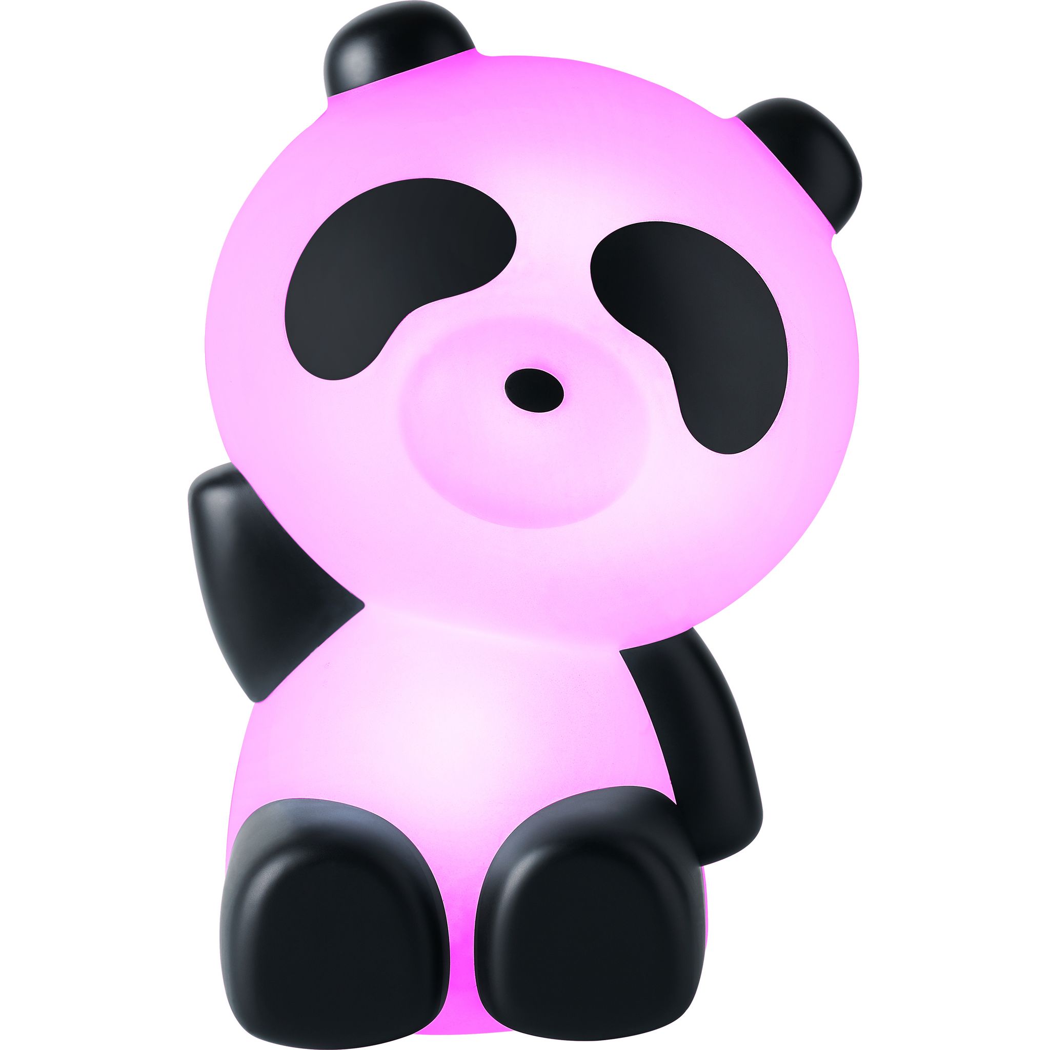 Voir la diapositive 15 : BIGBEN Enceinte portable Bluetooth lumineuse - Noir / blanc - Luminus Panda