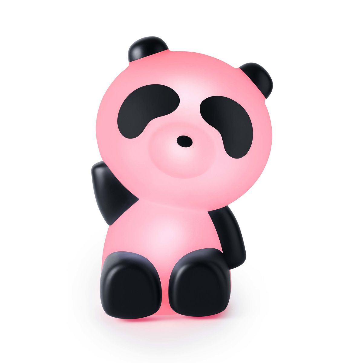 BIGBEN Enceinte portable Bluetooth lumineuse - Noir / blanc - Luminus Panda