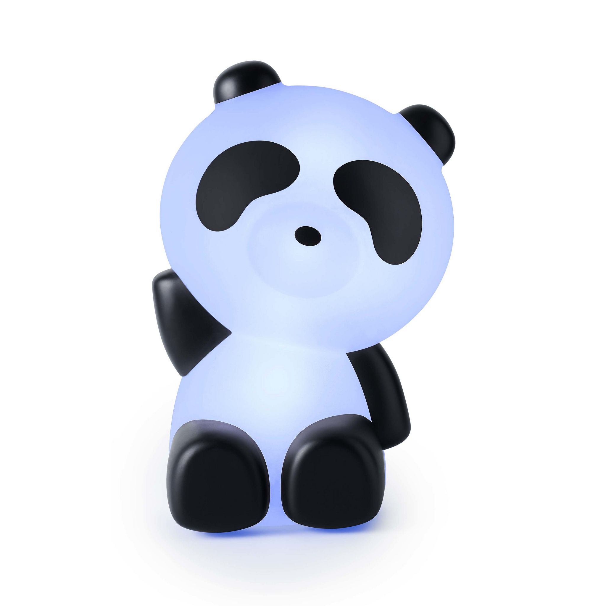 Voir la diapositive 20 : BIGBEN Enceinte portable Bluetooth lumineuse - Noir / blanc - Luminus Panda