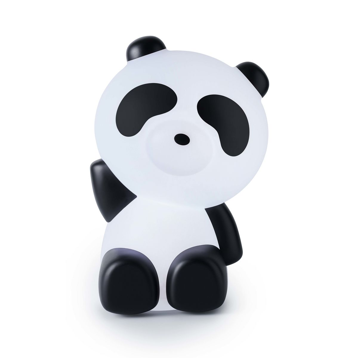 BIGBEN Enceinte portable Bluetooth lumineuse - Noir / blanc - Luminus Panda