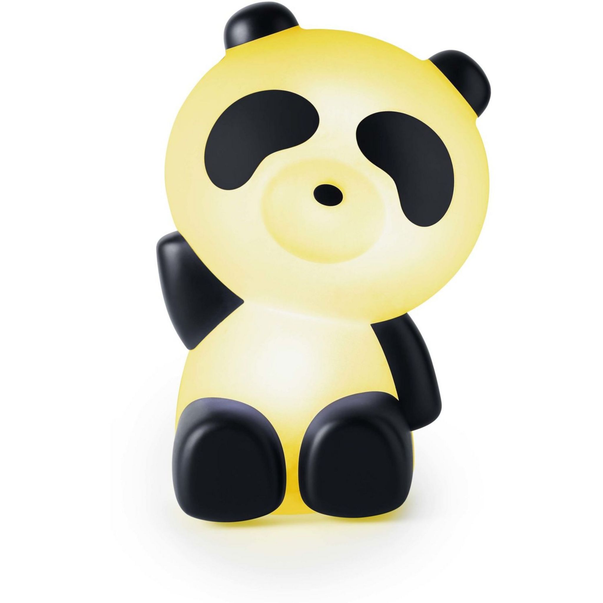 Voir la diapositive 5 : BIGBEN Enceinte portable Bluetooth lumineuse - Noir / blanc - Luminus Panda
