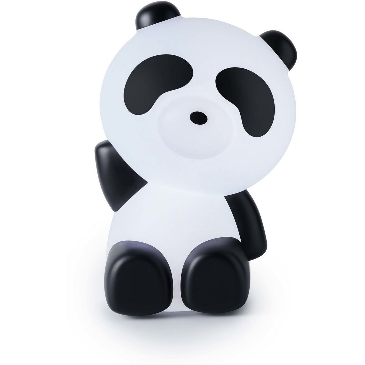 BIGBEN Enceinte portable Bluetooth lumineuse - Noir / blanc - Luminus Panda