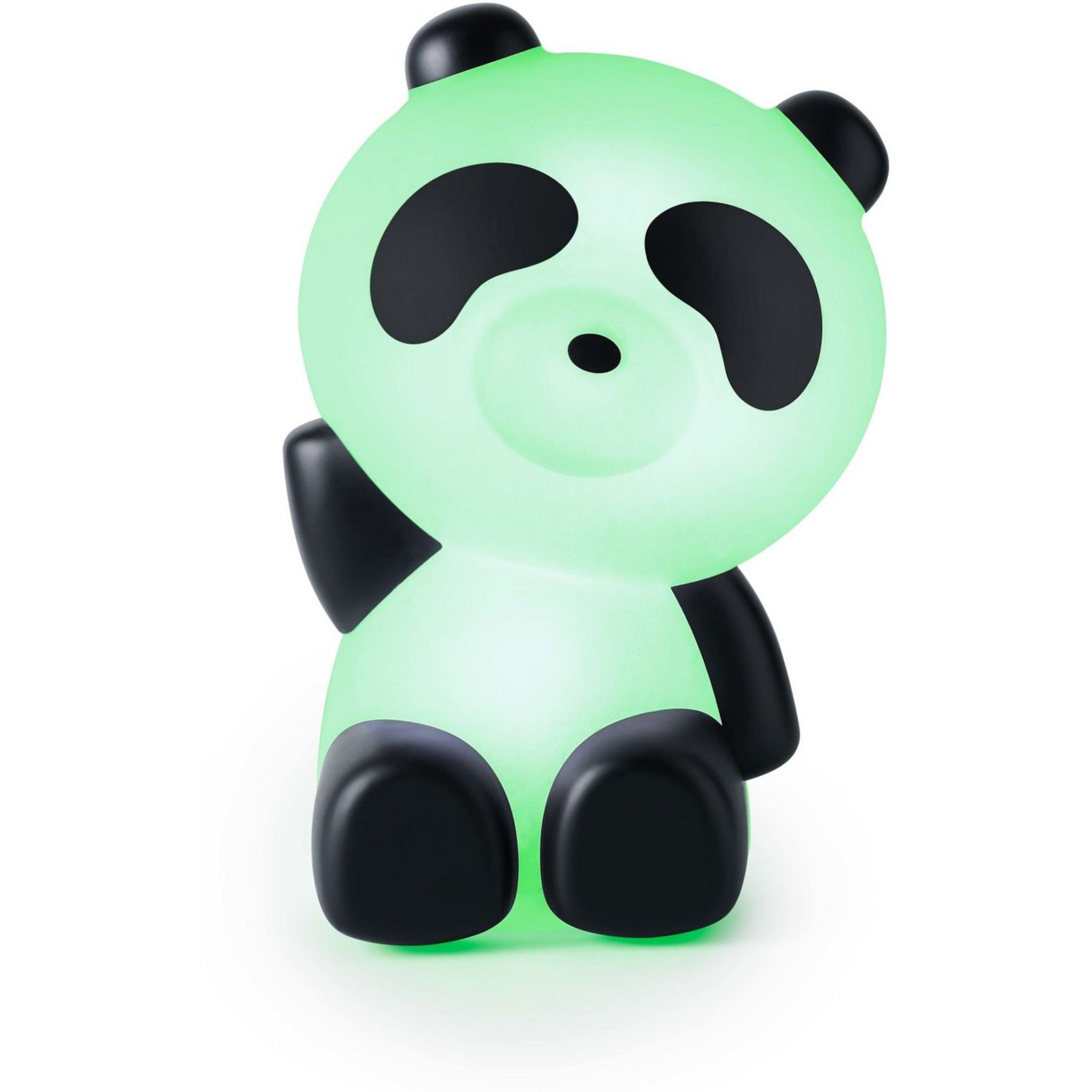 Voir la diapositive 8 : BIGBEN Enceinte portable Bluetooth lumineuse - Noir / blanc - Luminus Panda