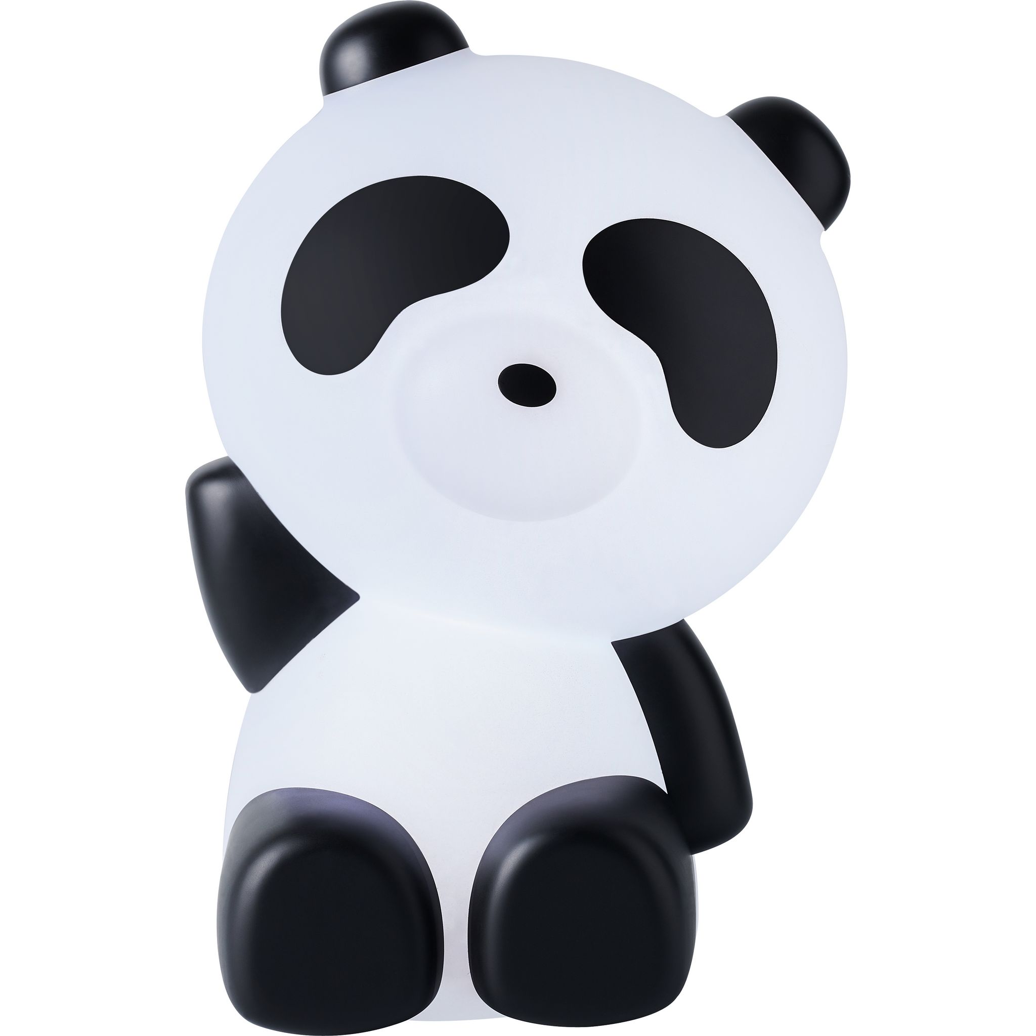 Voir la diapositive 9 : BIGBEN Enceinte portable Bluetooth lumineuse - Noir / blanc - Luminus Panda