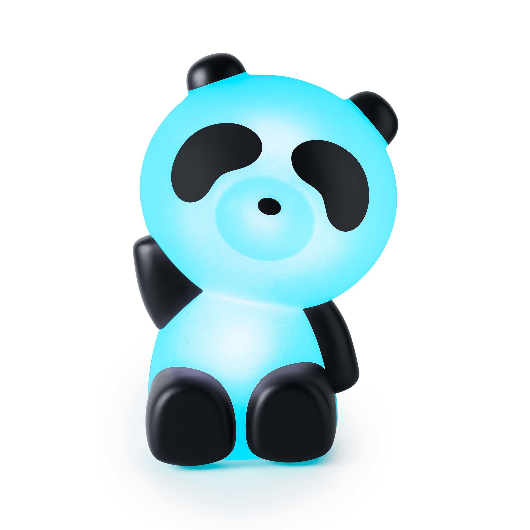 Voir la diapositive 10 : BIGBEN Enceinte portable Bluetooth lumineuse - Noir / blanc - Luminus Panda