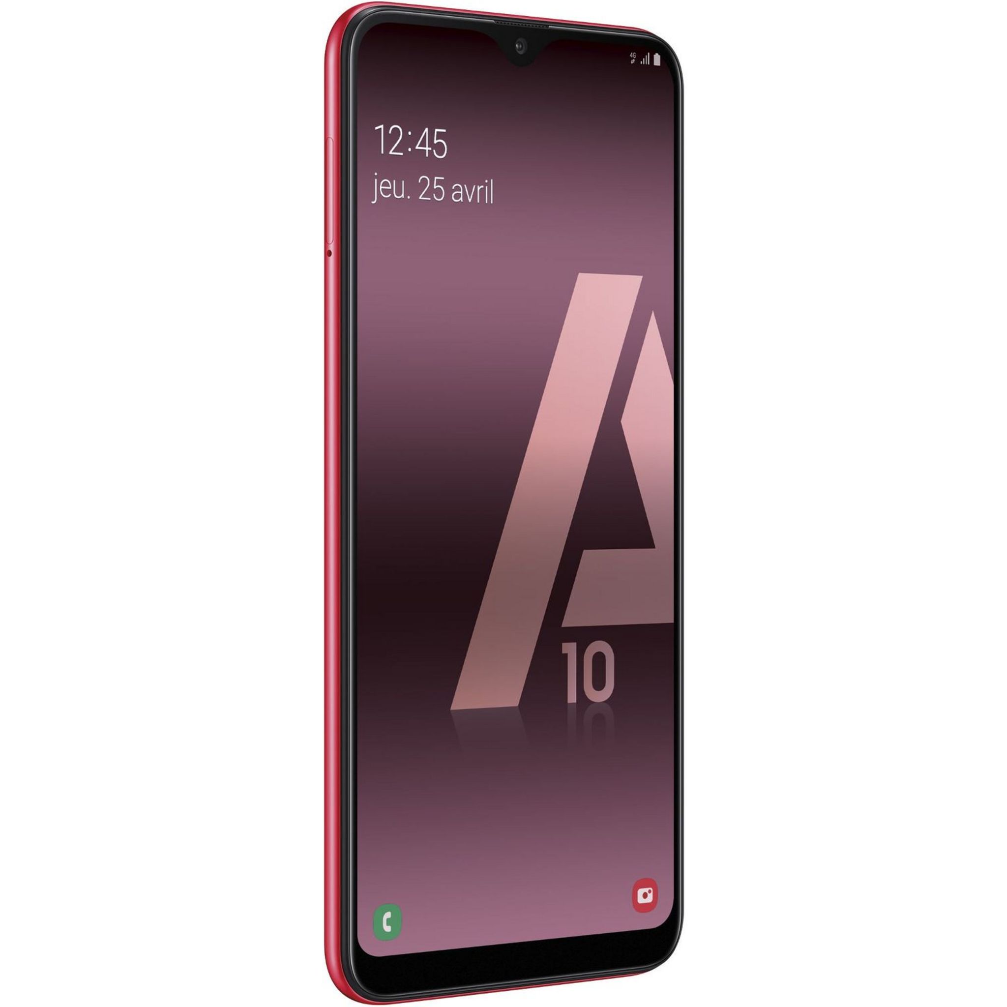 Voir la diapositive 5 : SAMSUNG Smartphone - GALAXY A10 - 32 Go - 6.2 pouces - Rouge - 4G - Double port nano SIM