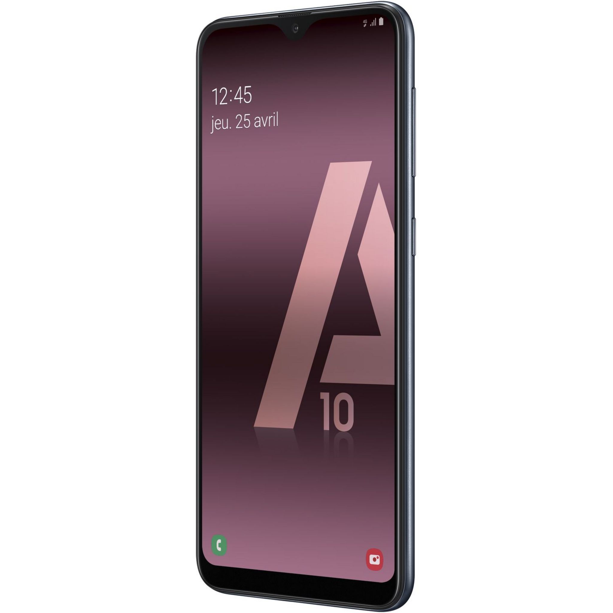 Voir la diapositive 6 : SAMSUNG Smartphone - GALAXY A10 - 32 Go - 6.2 pouces - Noir - 4G - Double port nano SIM