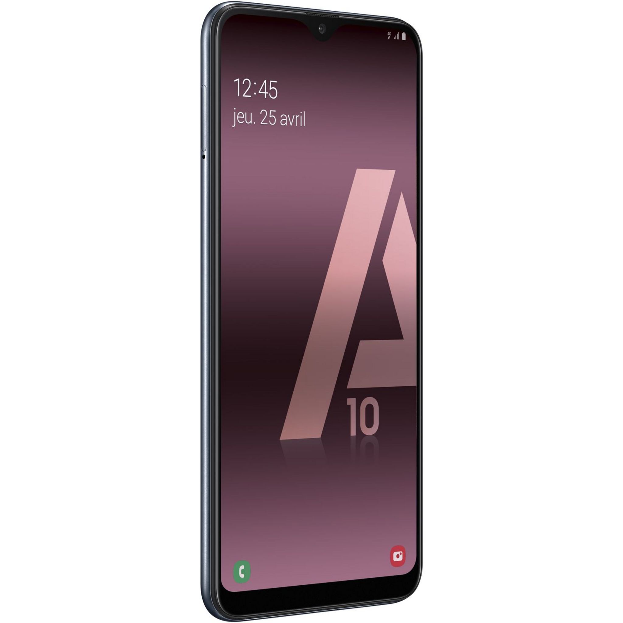Voir la diapositive 7 : SAMSUNG Smartphone - GALAXY A10 - 32 Go - 6.2 pouces - Noir - 4G - Double port nano SIM