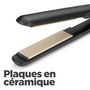 Voir la diapositive 4 : BABYLISS Lisseur - ST089E - Noir