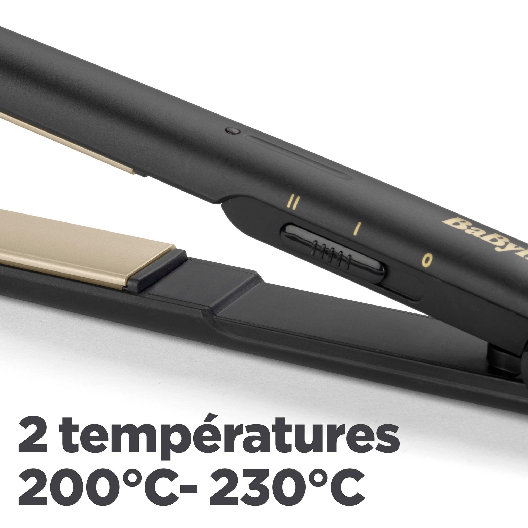 Voir la diapositive 5 : BABYLISS Lisseur - ST089E - Noir
