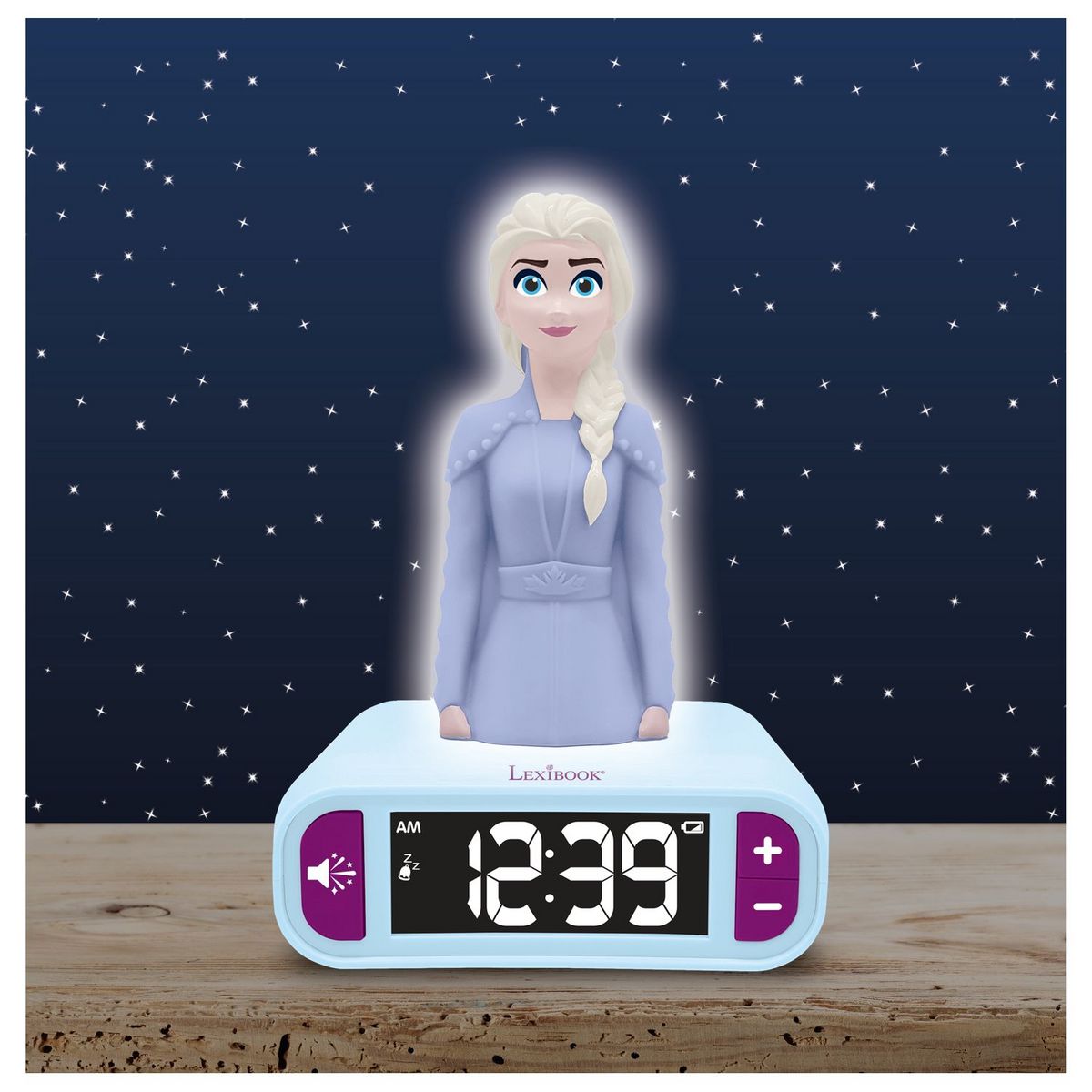 LEXIBOOK Réveil Veilleuse Reine des Neiges 2 RL800FZ